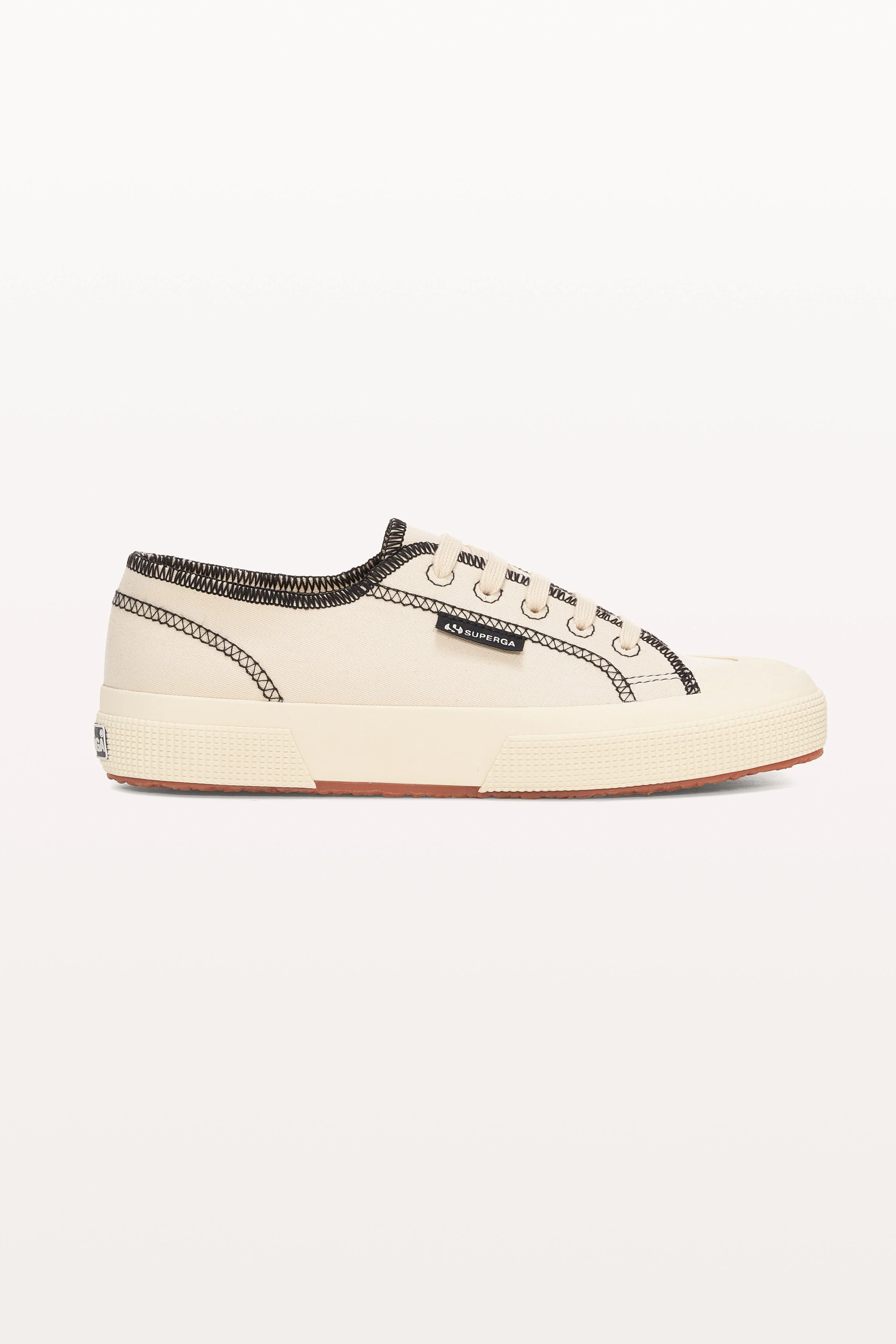 2294 Drill Overlock Stitching - Raw Off White - Image 5
