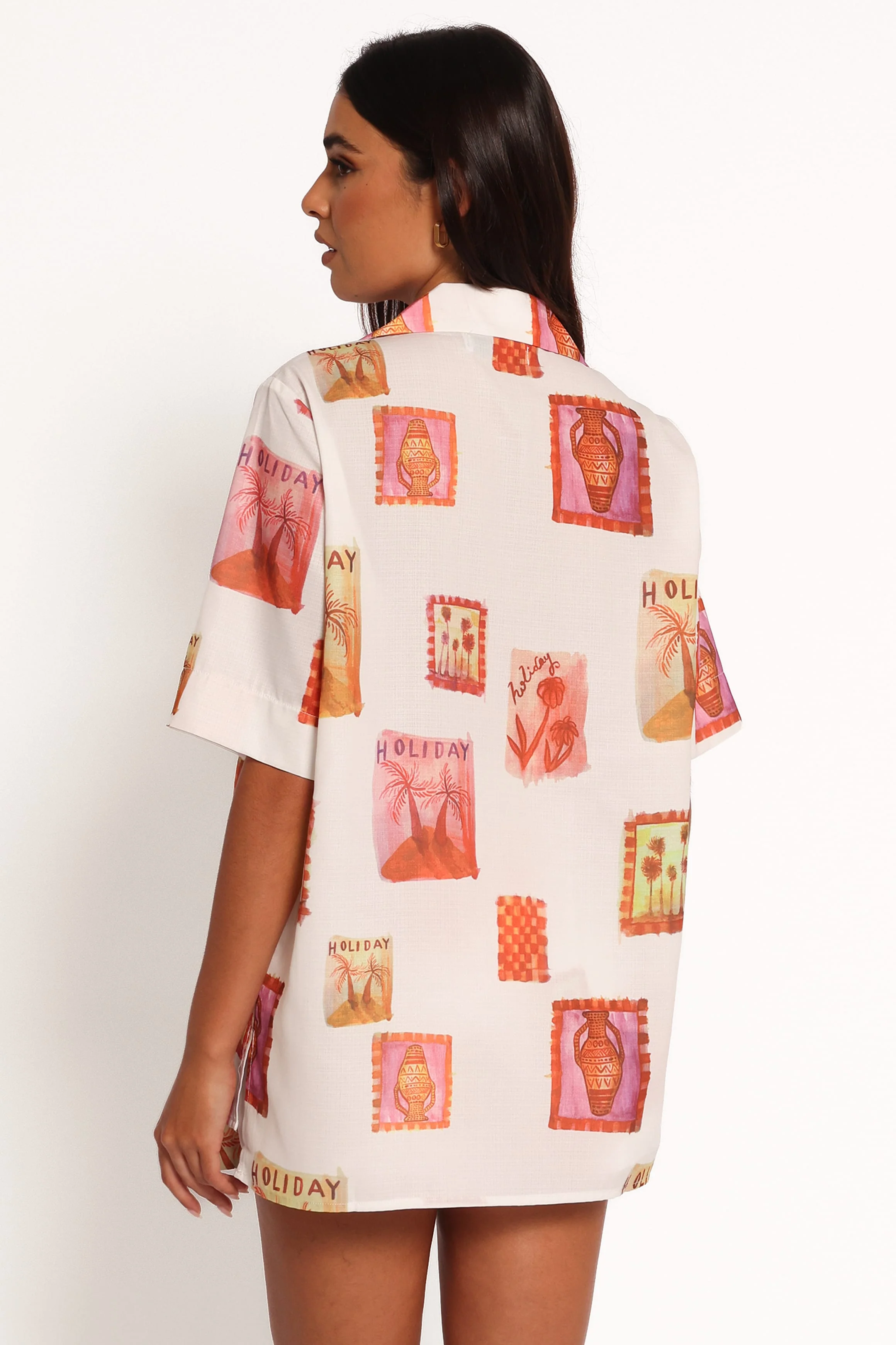 Aaliyah Shorts - White Multi - Image 7