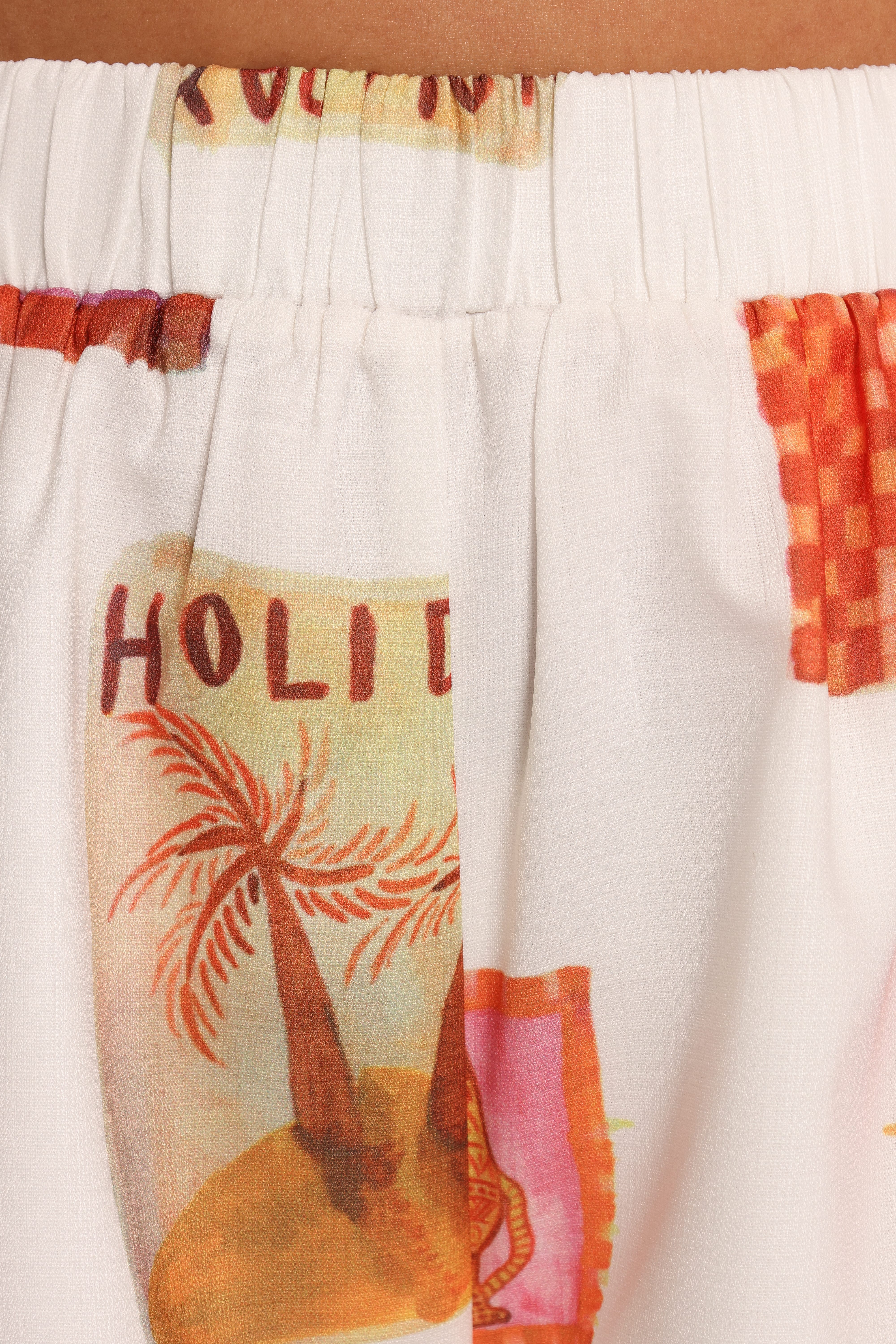 Aaliyah Shorts - White Multi - Image 9