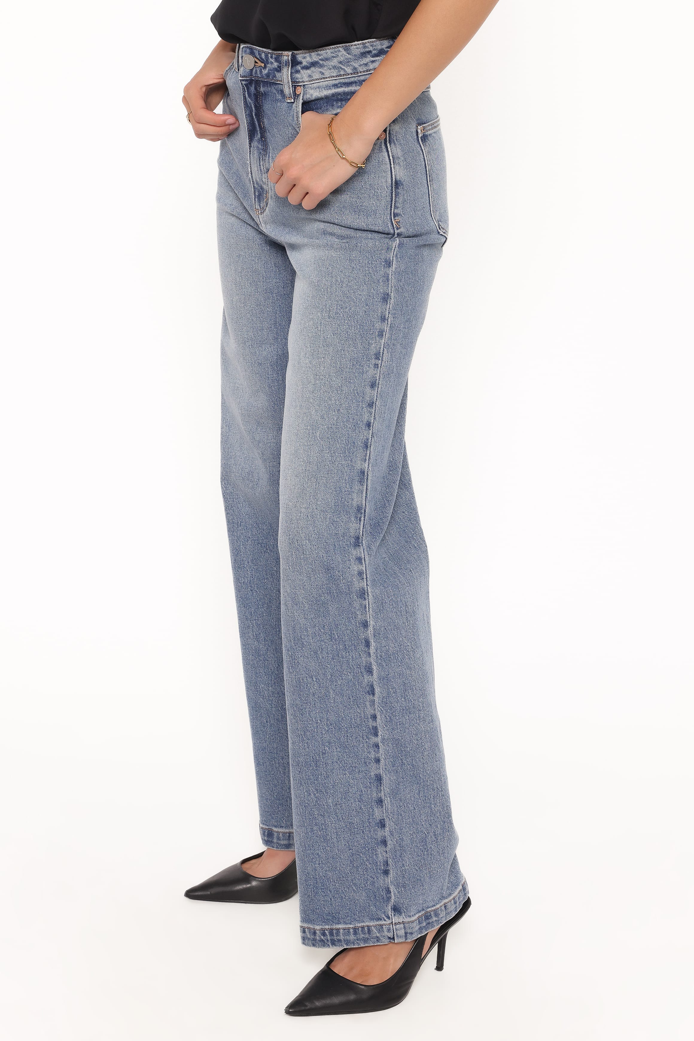 Abrand 94 Wide Leg Jeans - Selena - Image 3