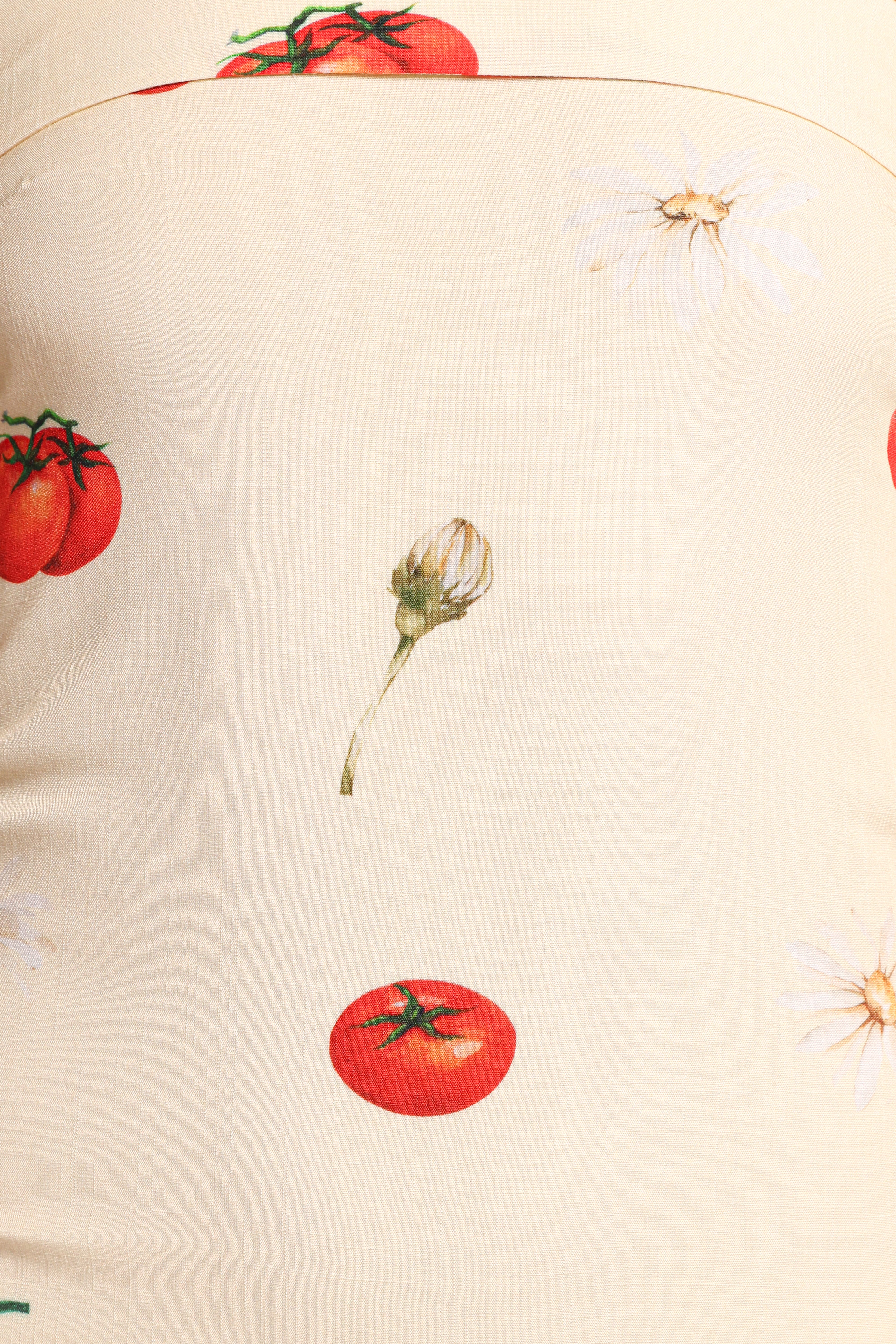 Adela Maxi Dress - Tomato Print - Image 5