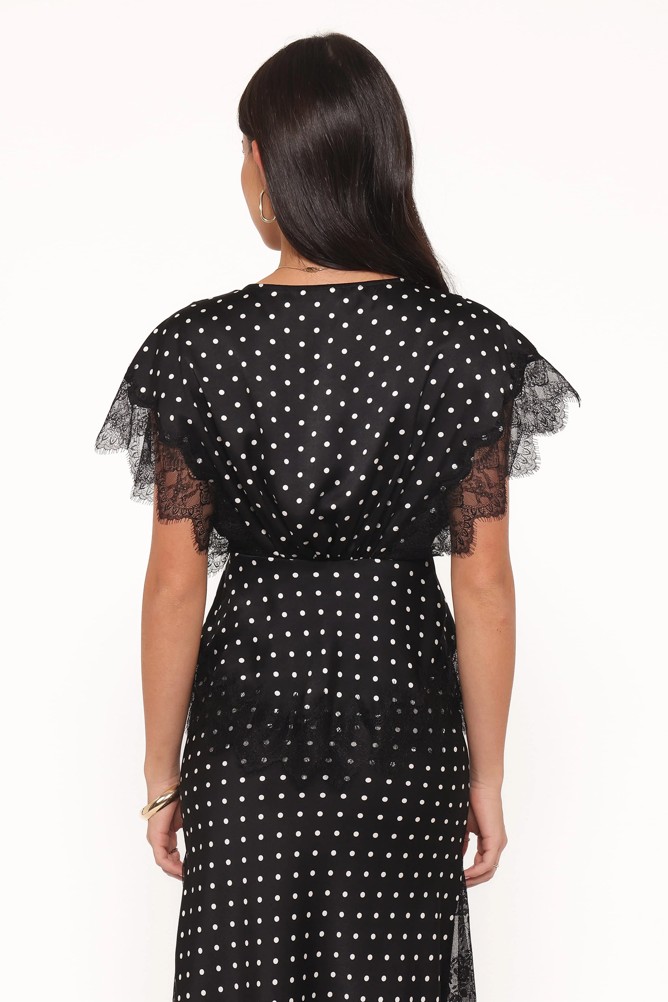 Ailbhe Top - Black Polka Dot - Image 5