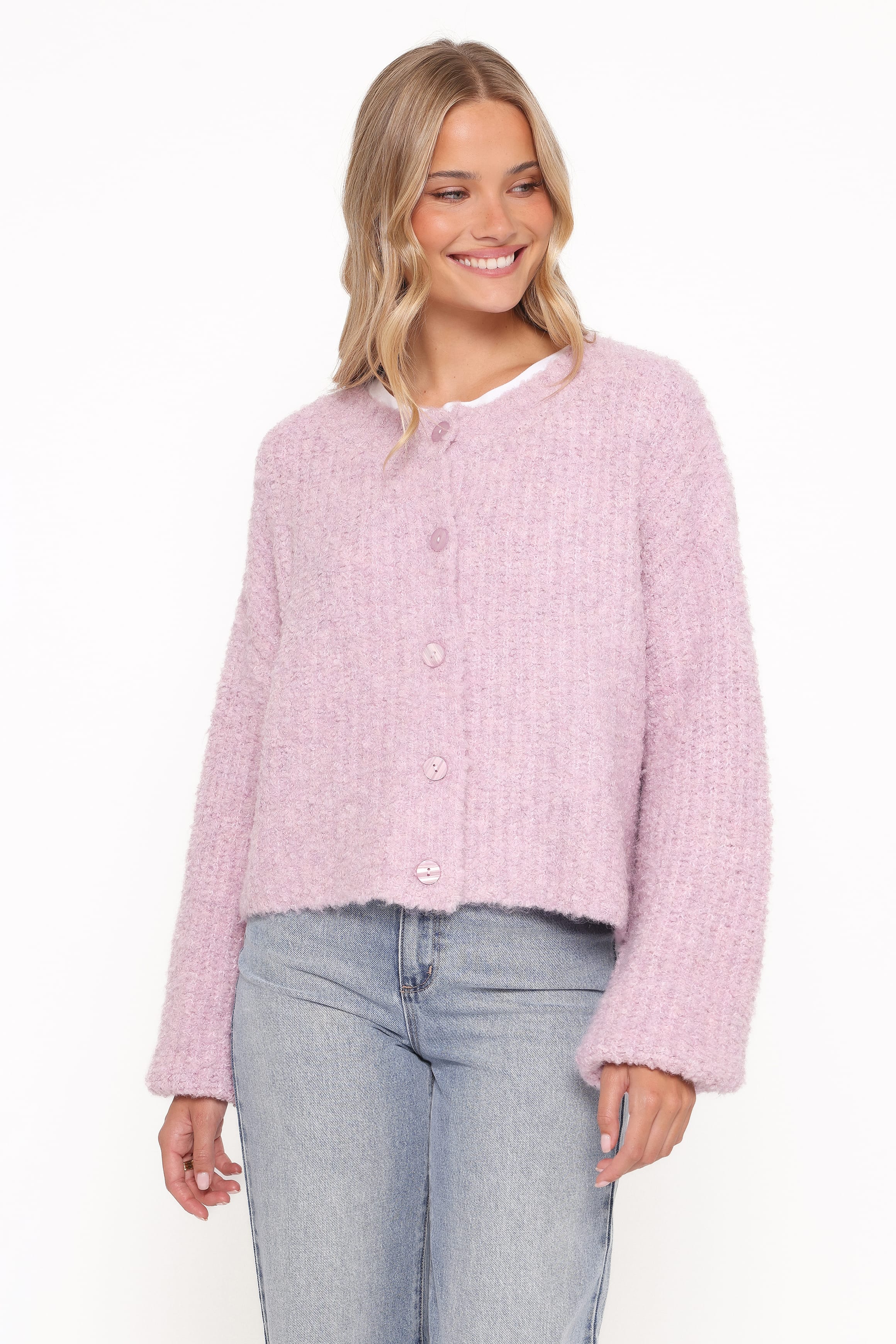 Albertine Cardigan - Lavender - Image 6