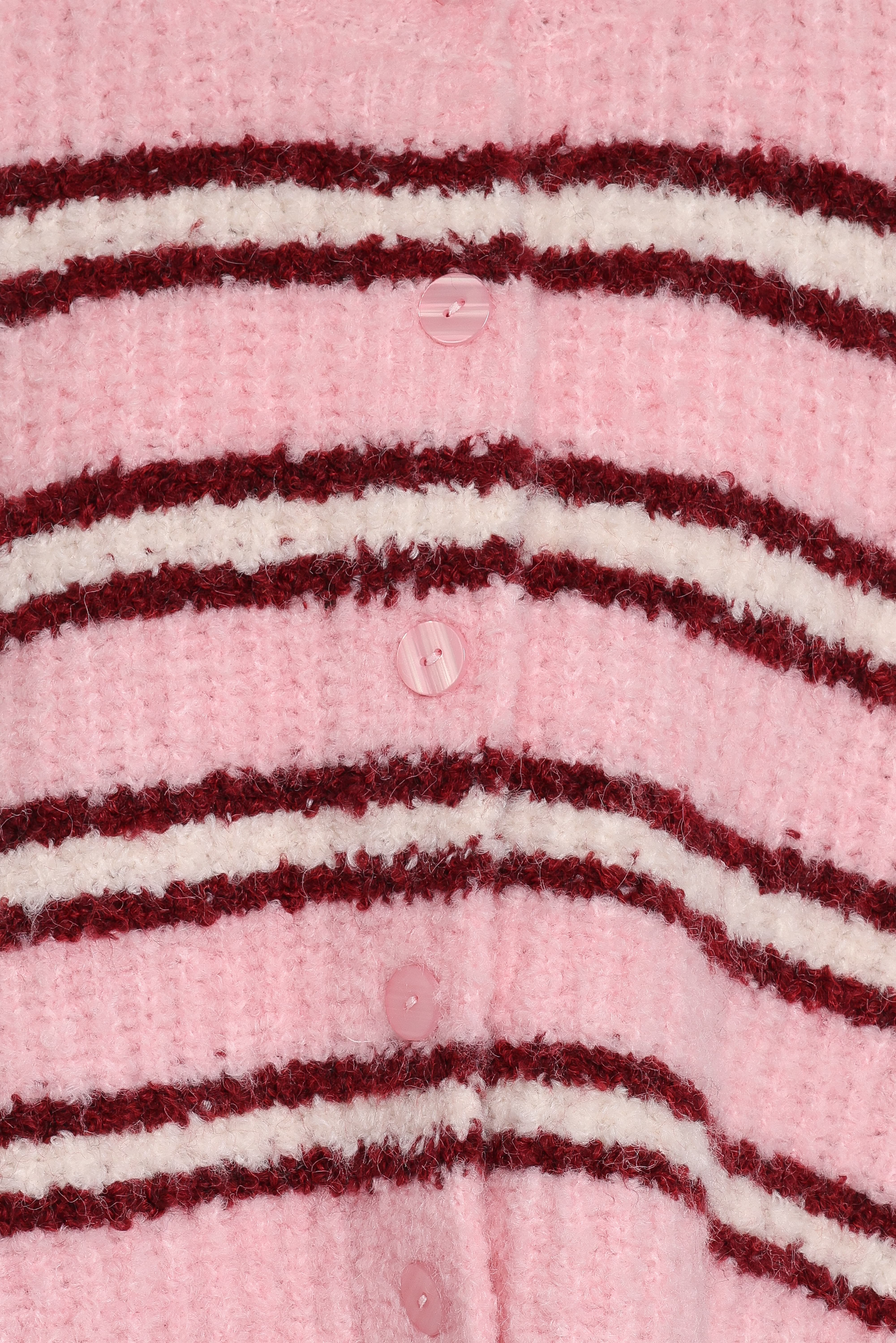 Albertine Cardigan - Pink Stripe - Image 7