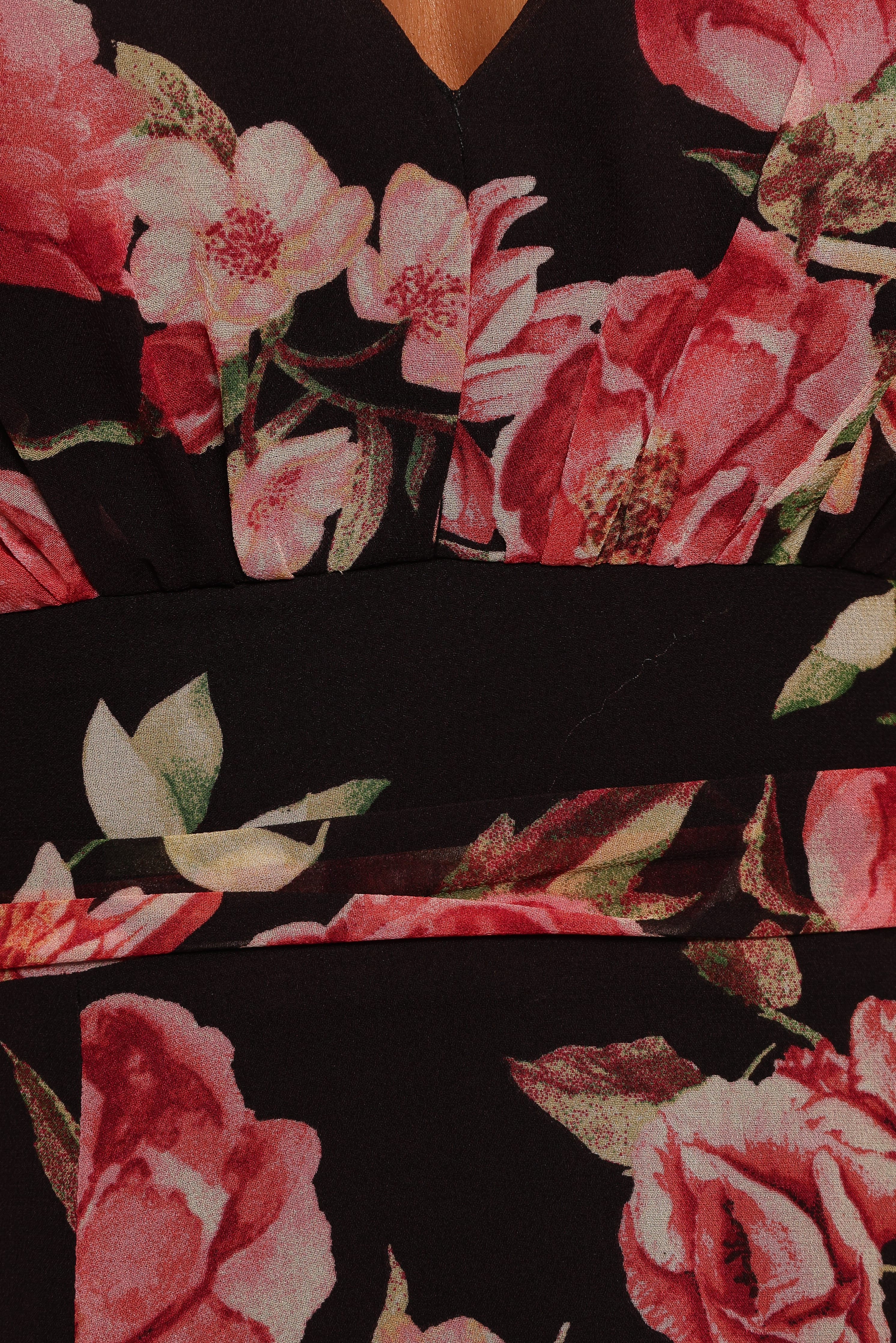 Aldo Maxi Dress - Black Floral - Image 6
