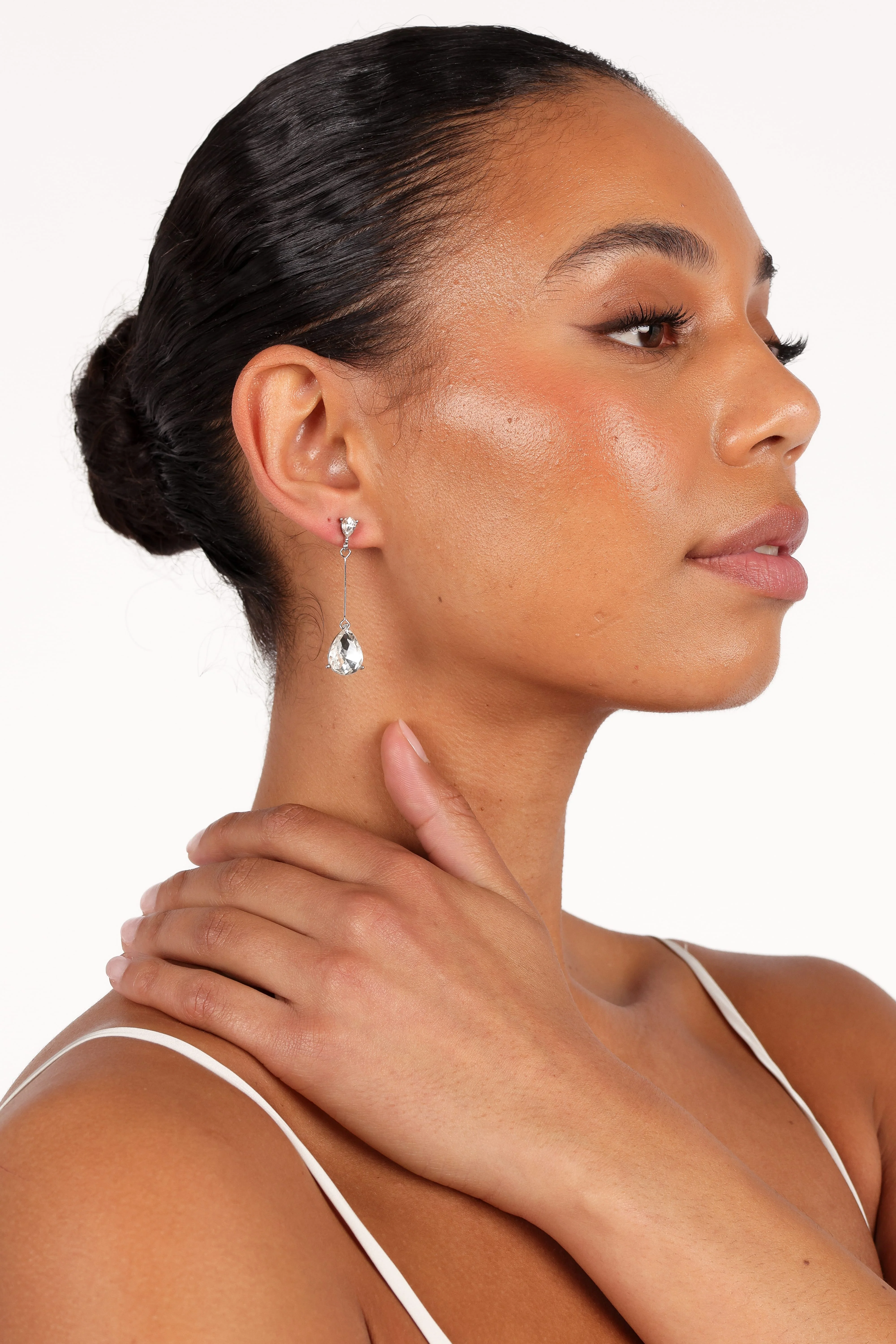 Amie Earrings - Silver - Image 3