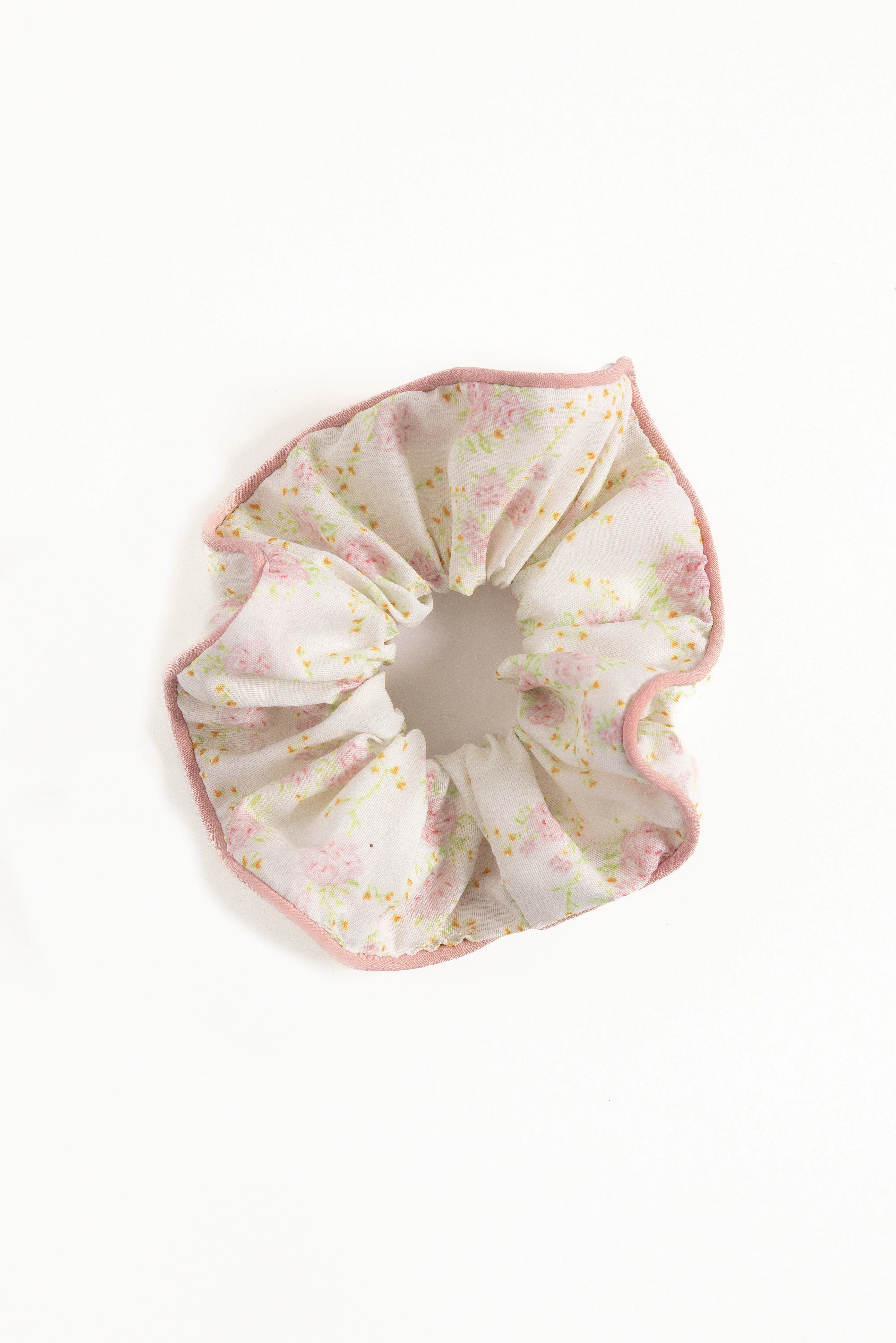Amira Scrunchie - Pink Floral - Image 2