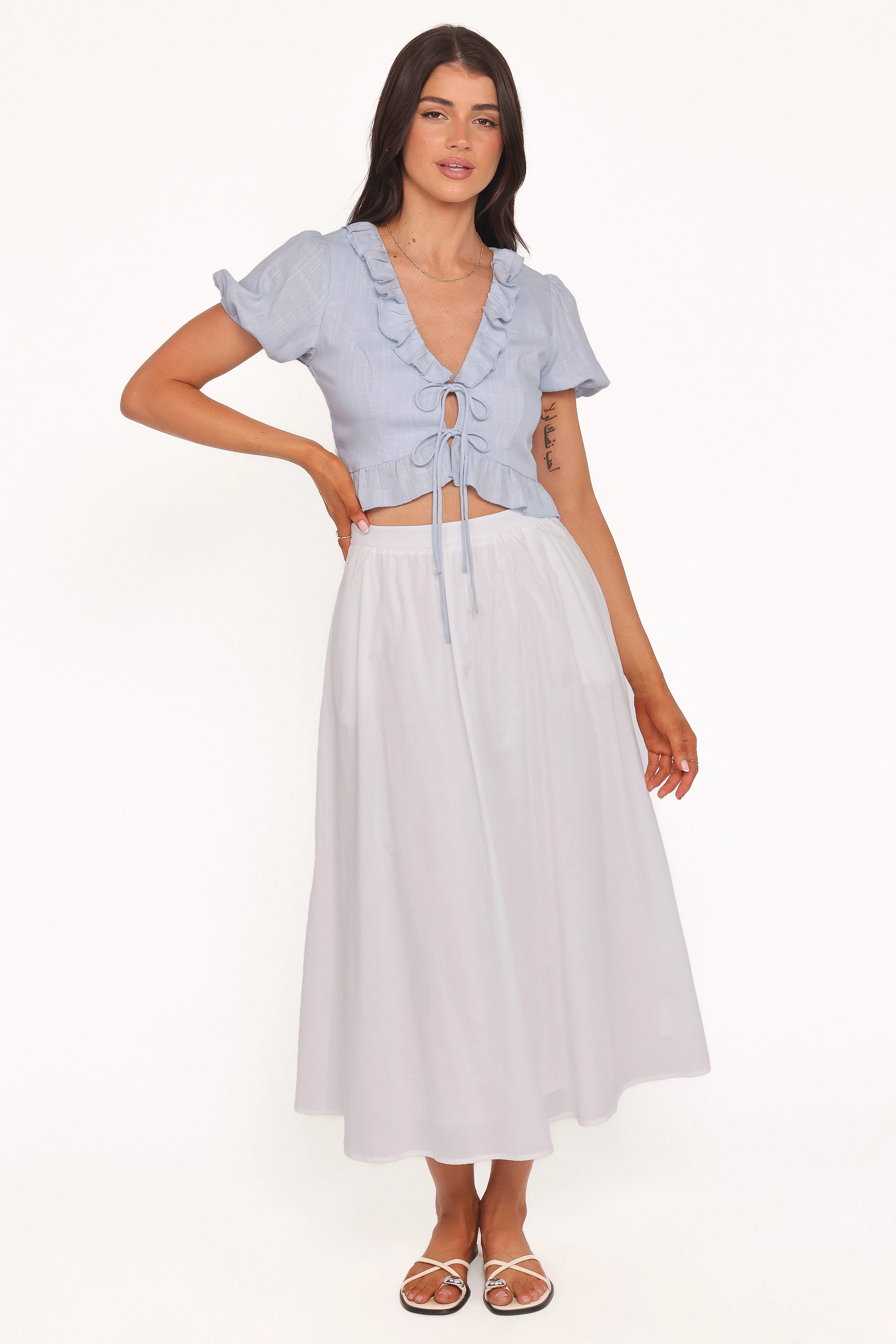 Andra Top - Light Blue - Image 2
