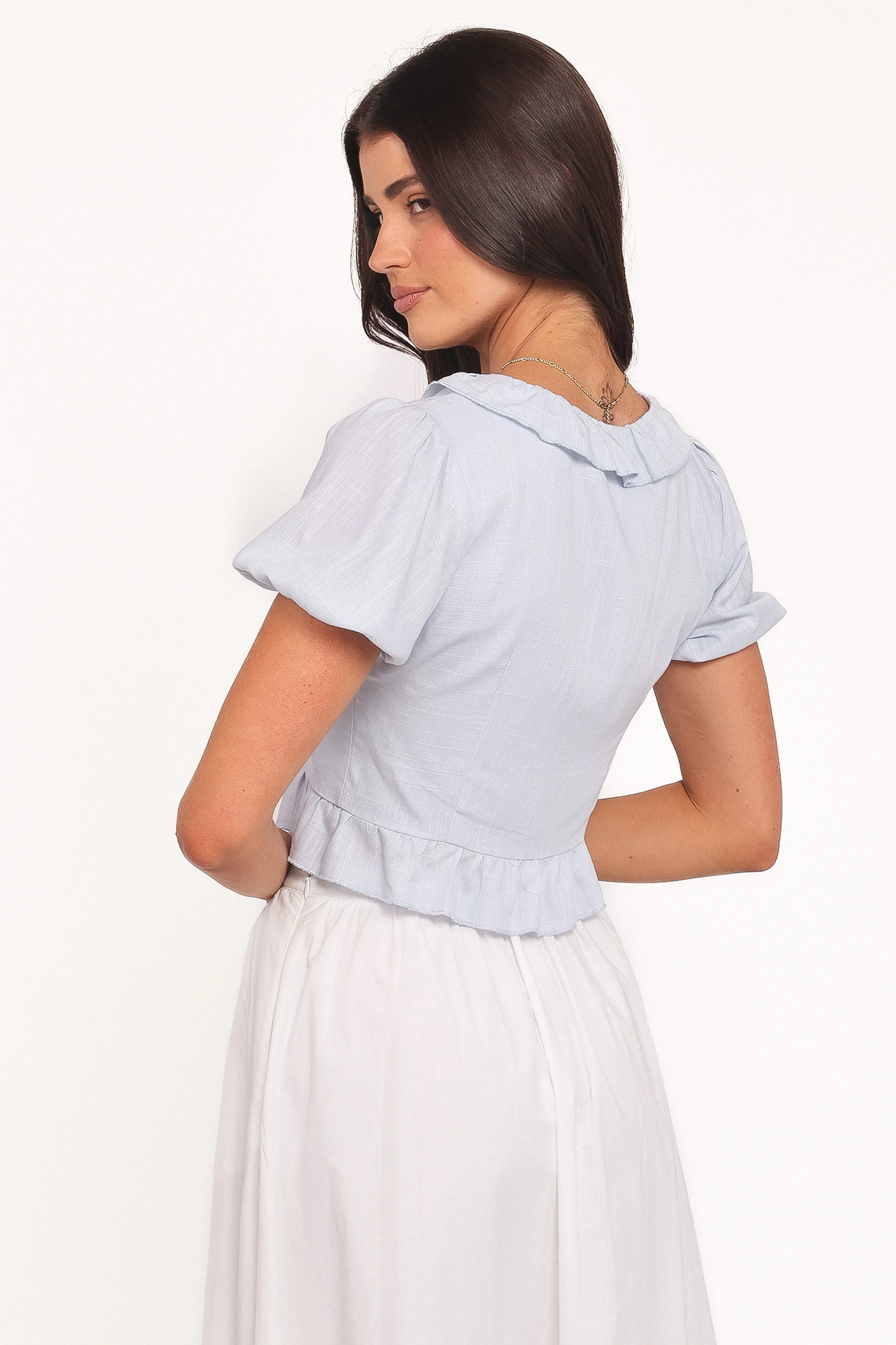 Andra Top - Light Blue - Image 4