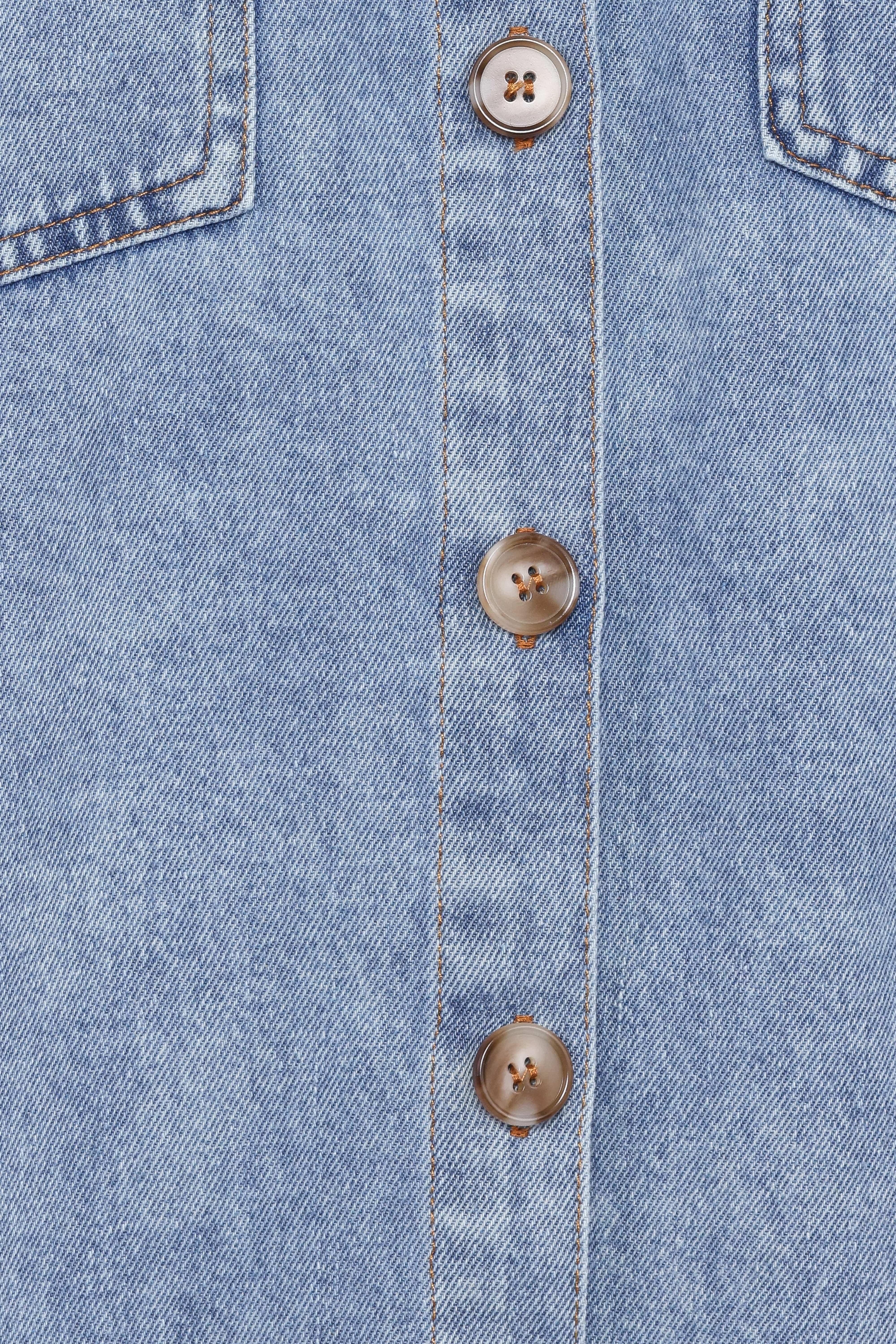 Anicia Denim Shirt - Light - Image 7