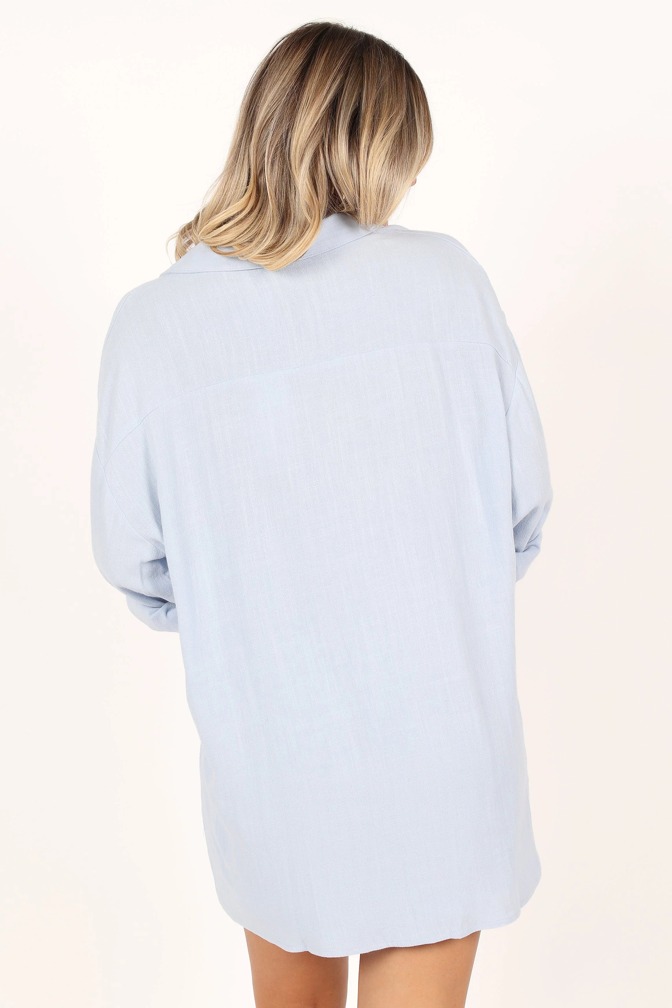 Annie Linen Set - Blue - Image 7