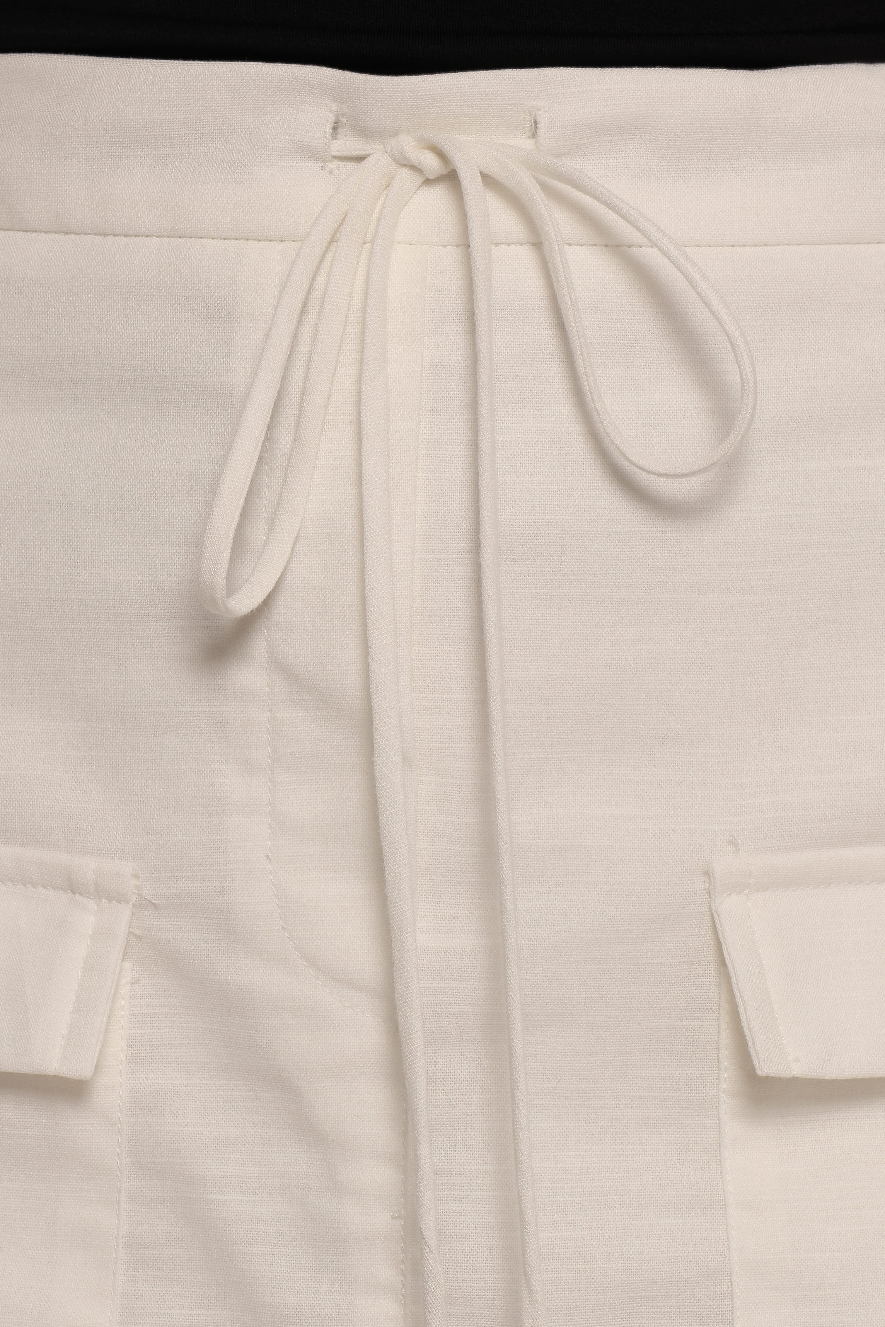 Arbella Cargo Skort - White - Image 6