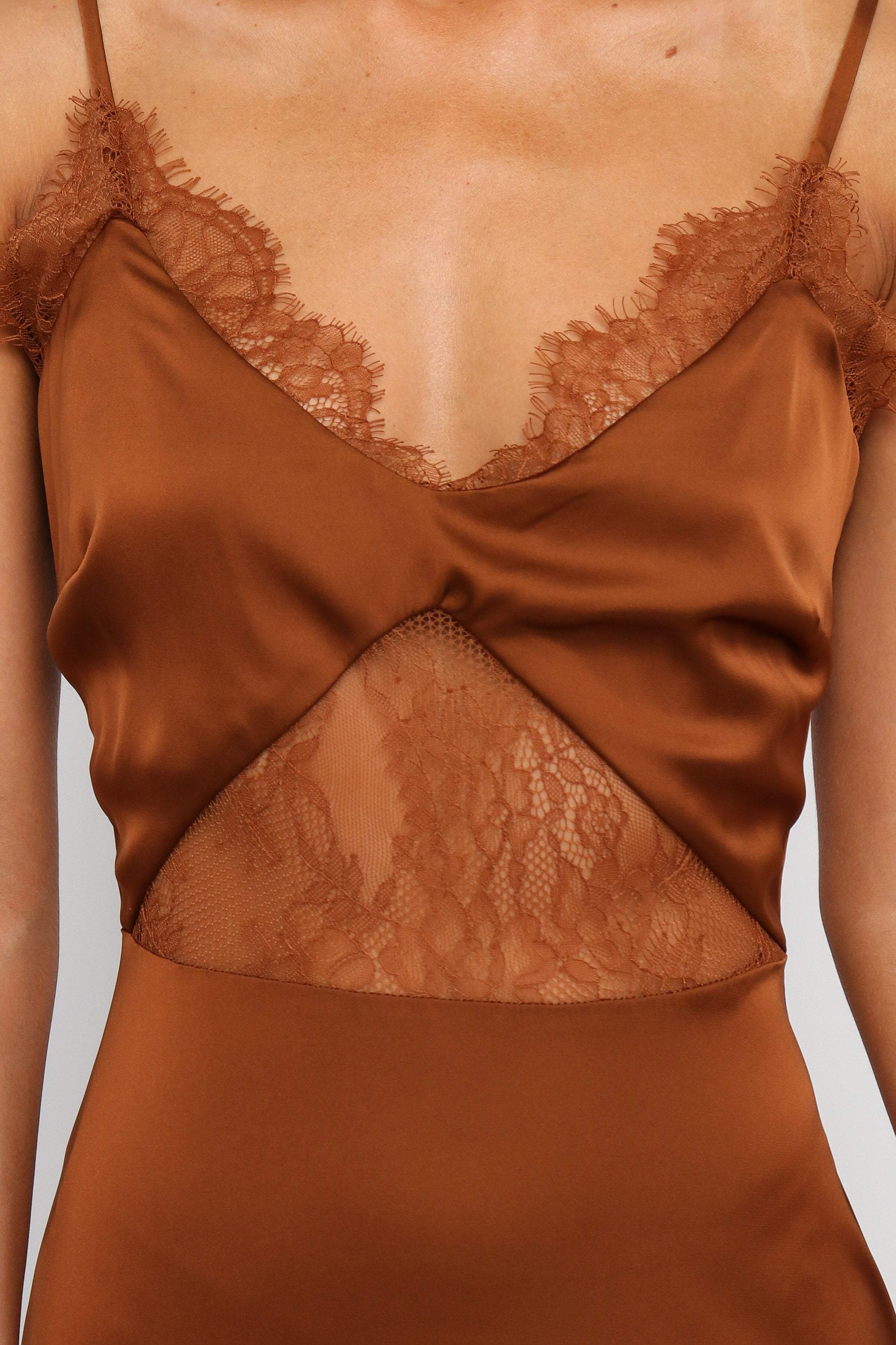 Ariel Dress - Rust - Image 4