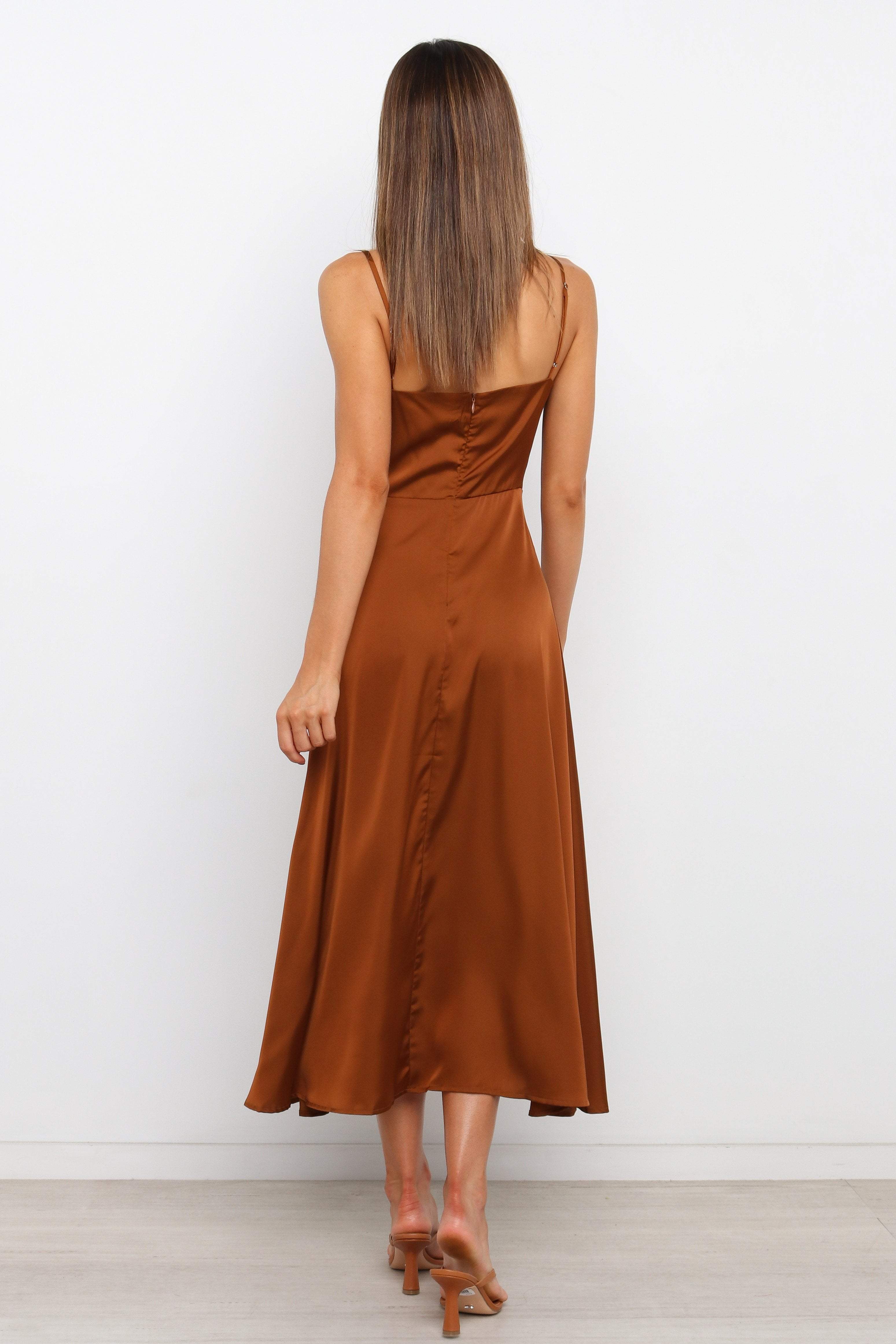 Ariel Dress - Rust - Image 7