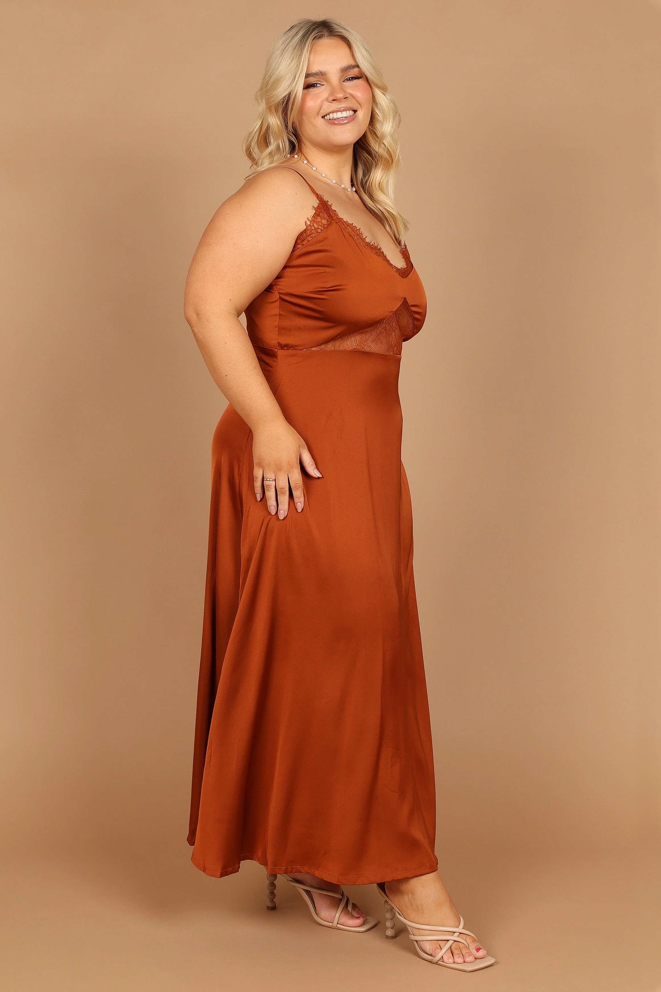 Ariel Dress - Rust - Image 9
