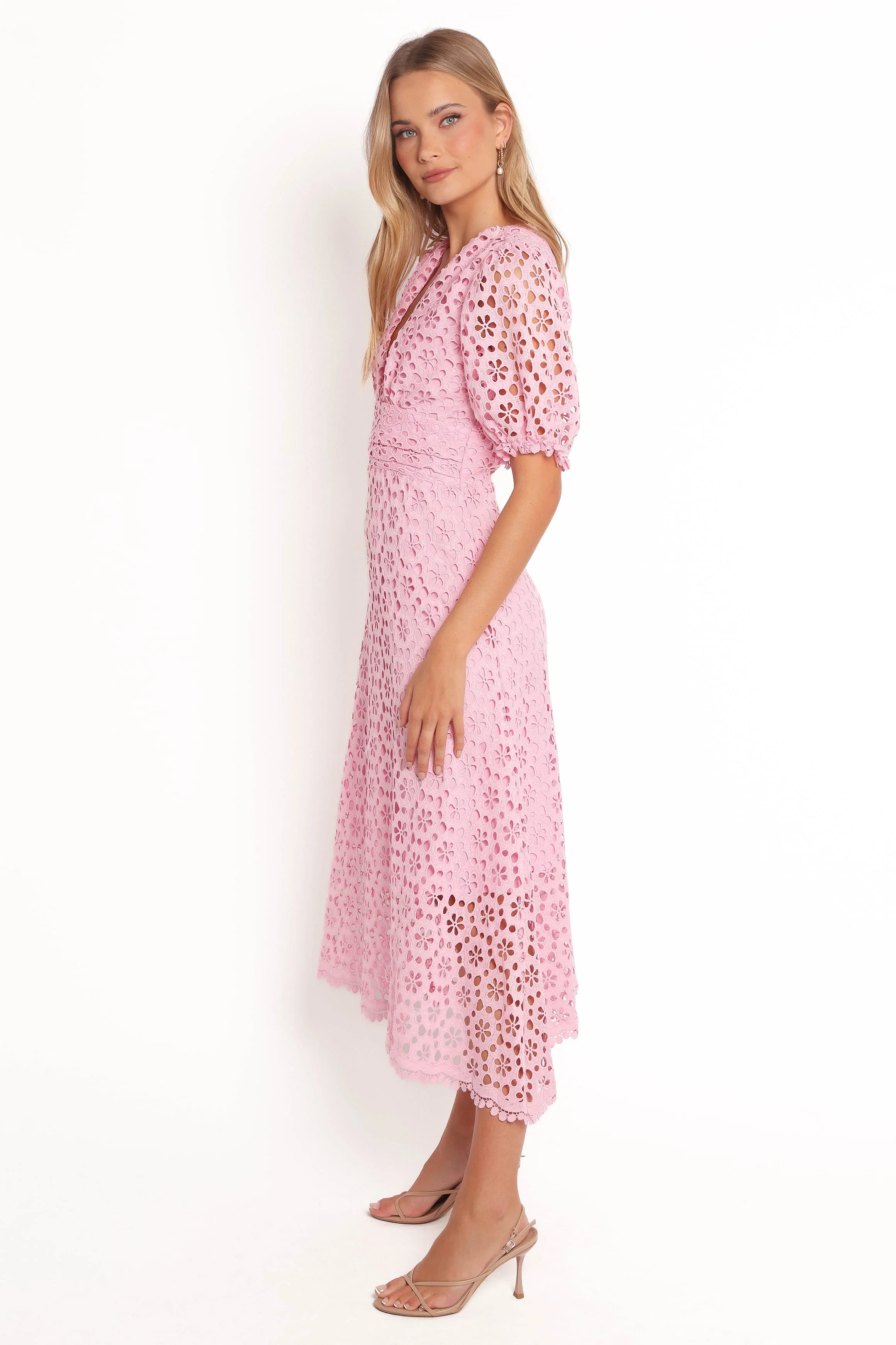 Arlington Midi Dress - Pink - Image 3
