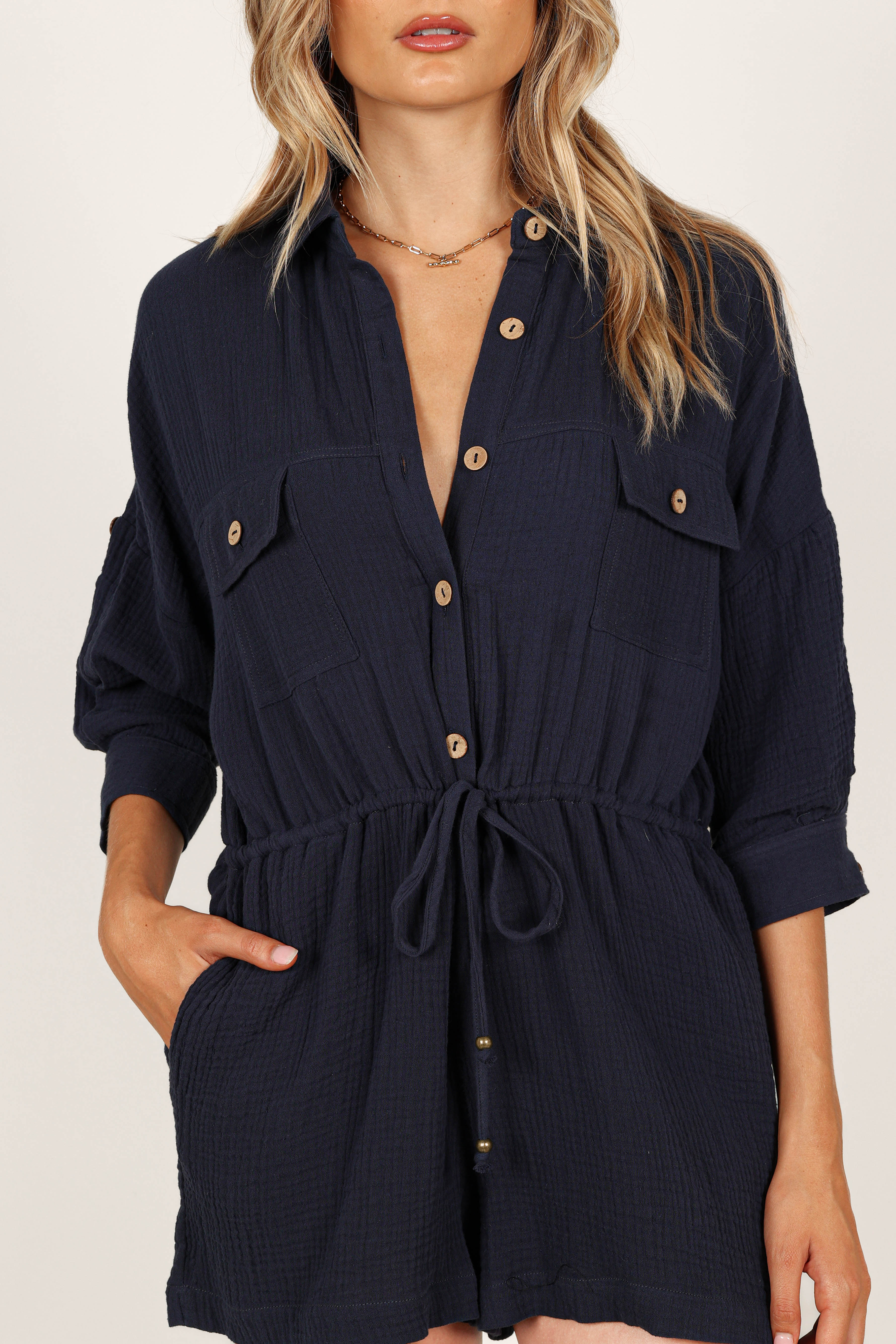 Arya Playsuit - Navy - Image 2