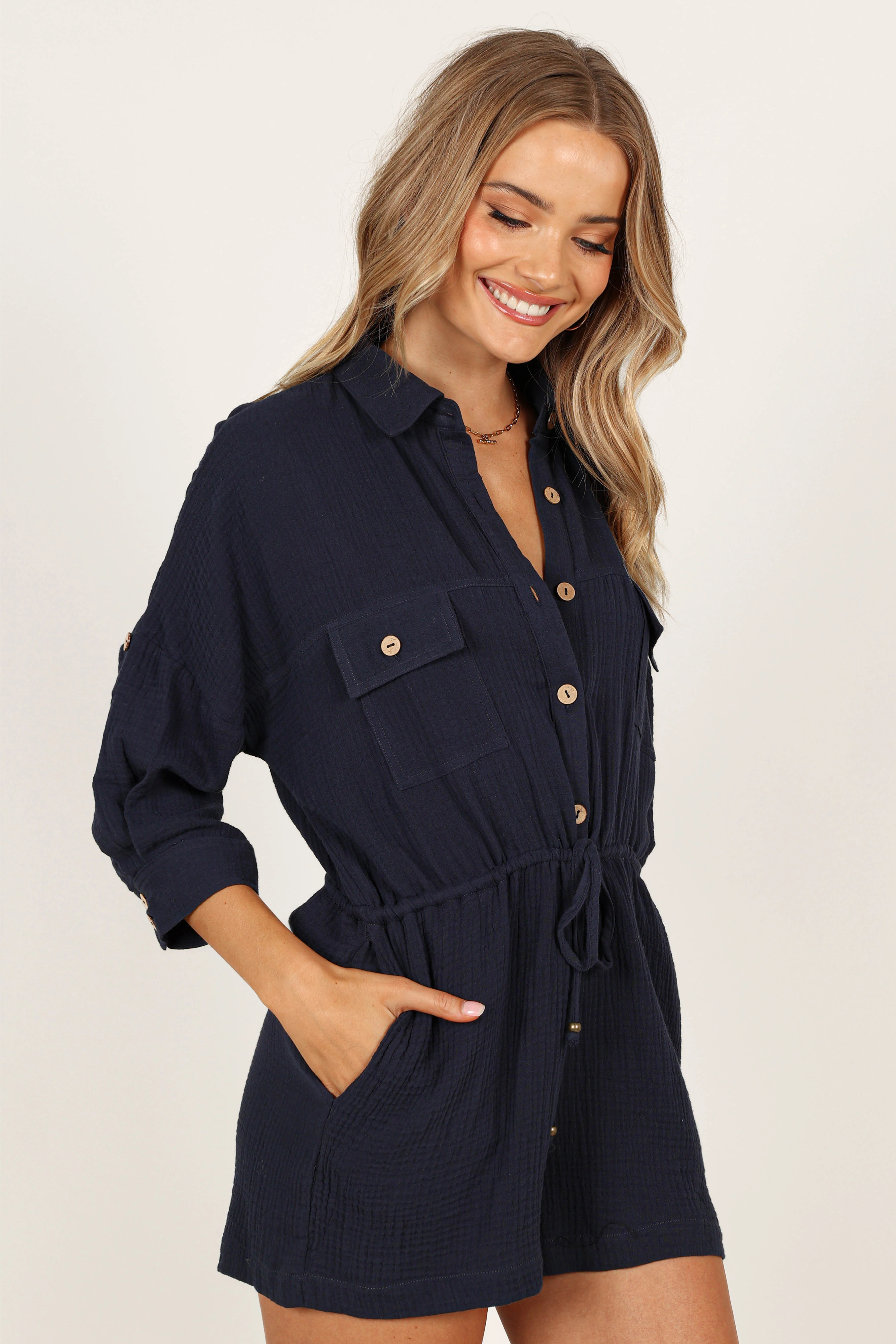 Arya Playsuit - Navy - Image 7