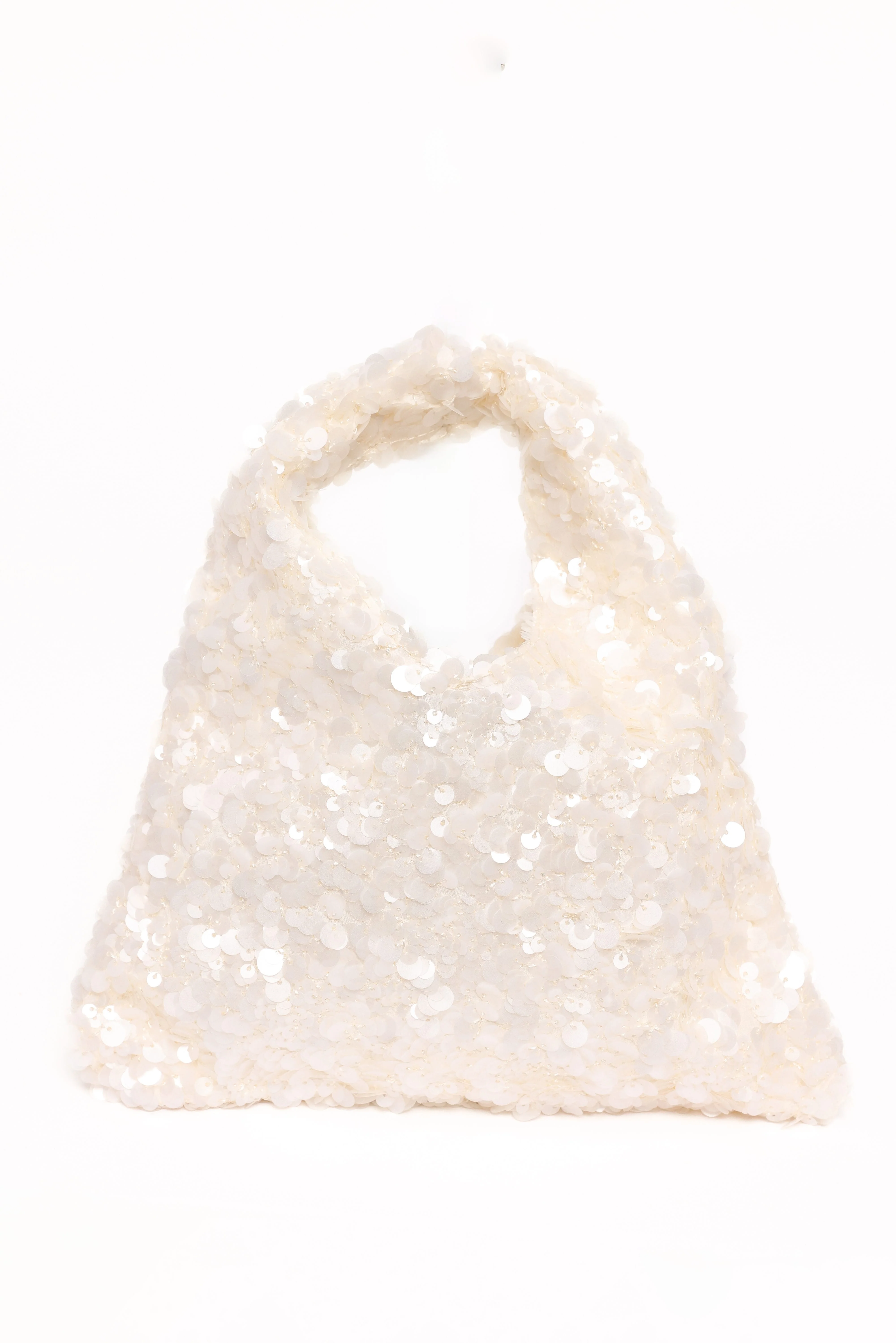 Ashlyn Sequin Bag - Champagne - Image 2