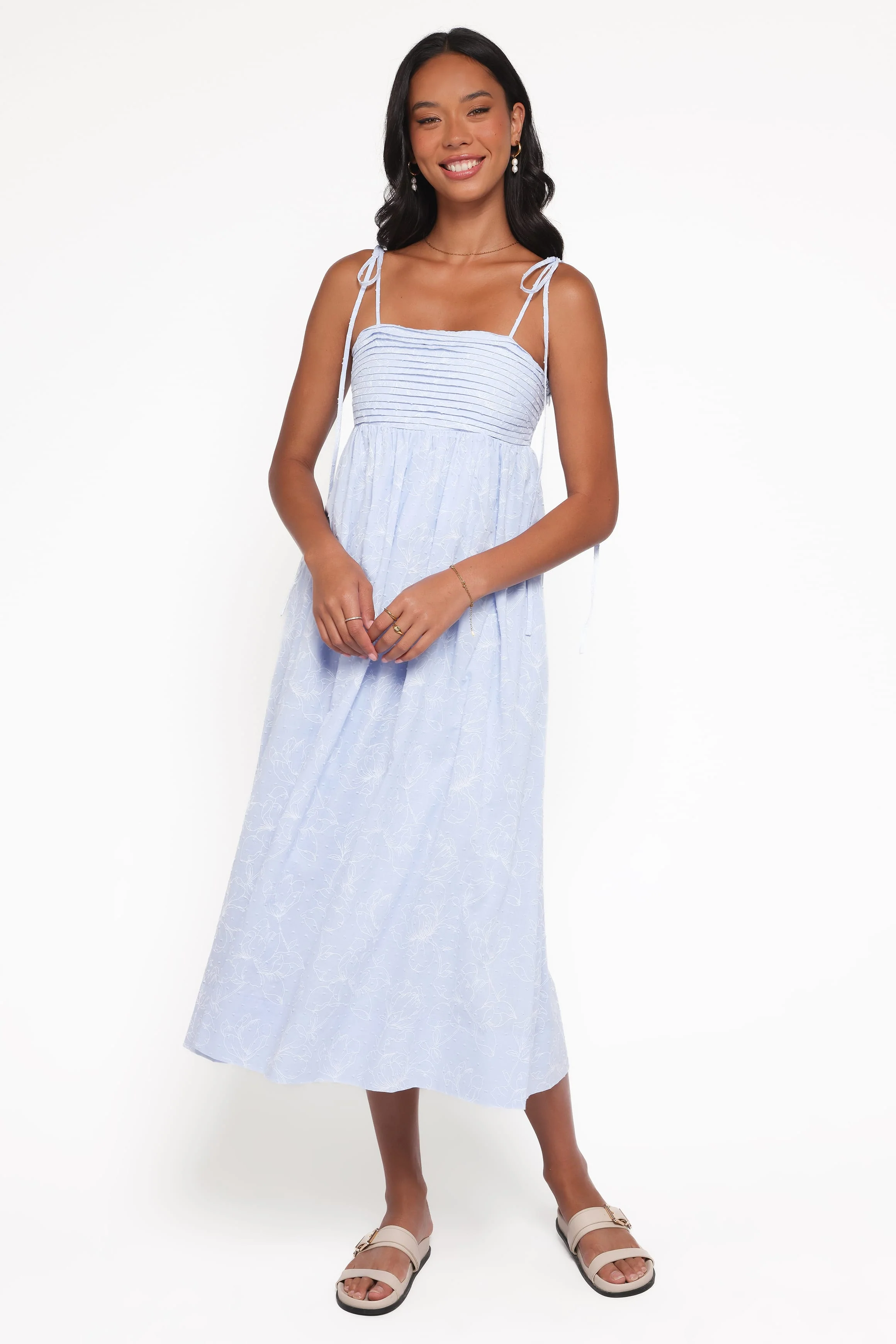 Ashtyn Maxi Dress - Cornflower Blue - Image 2