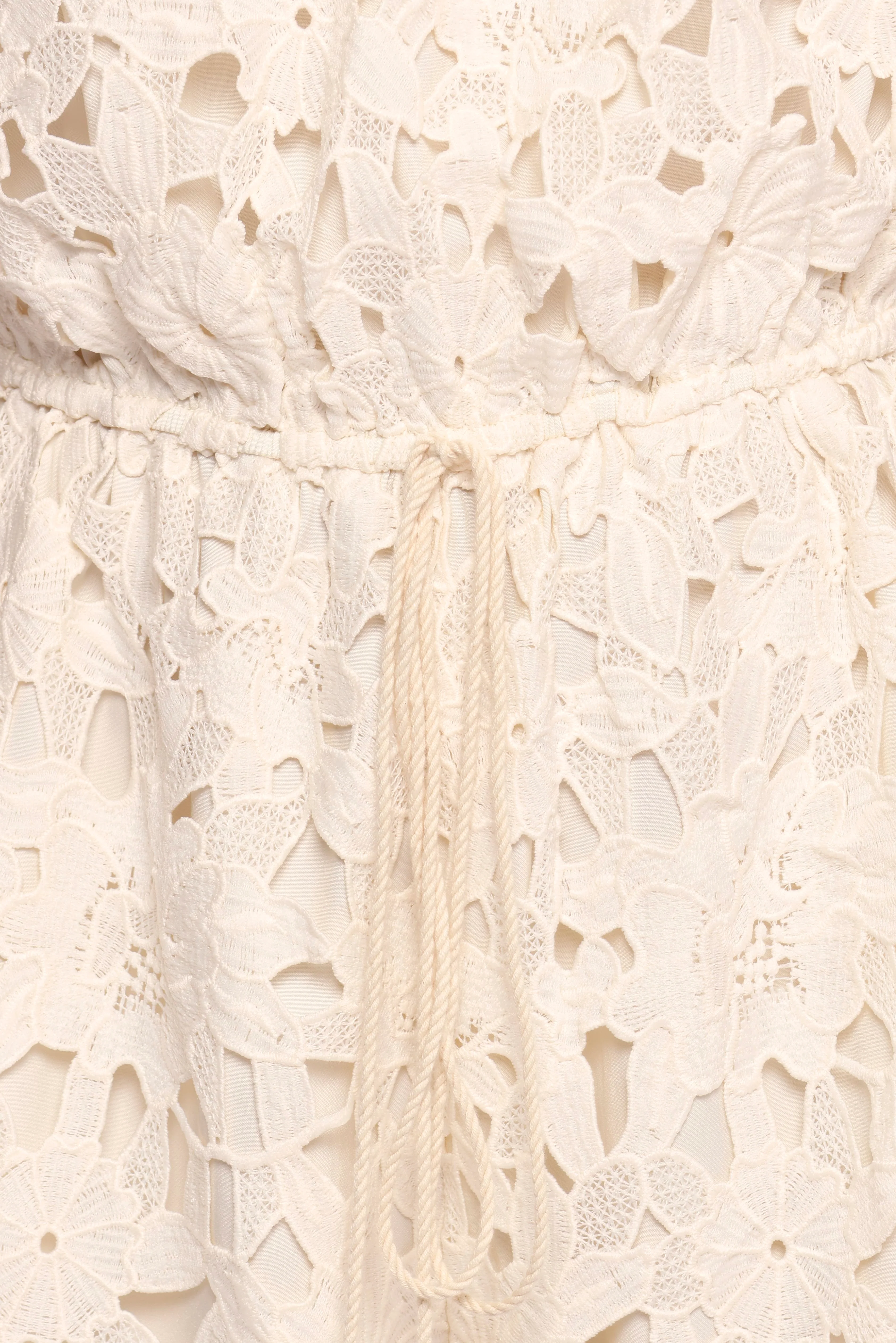 @Athina Lace Romper - White - Image 7