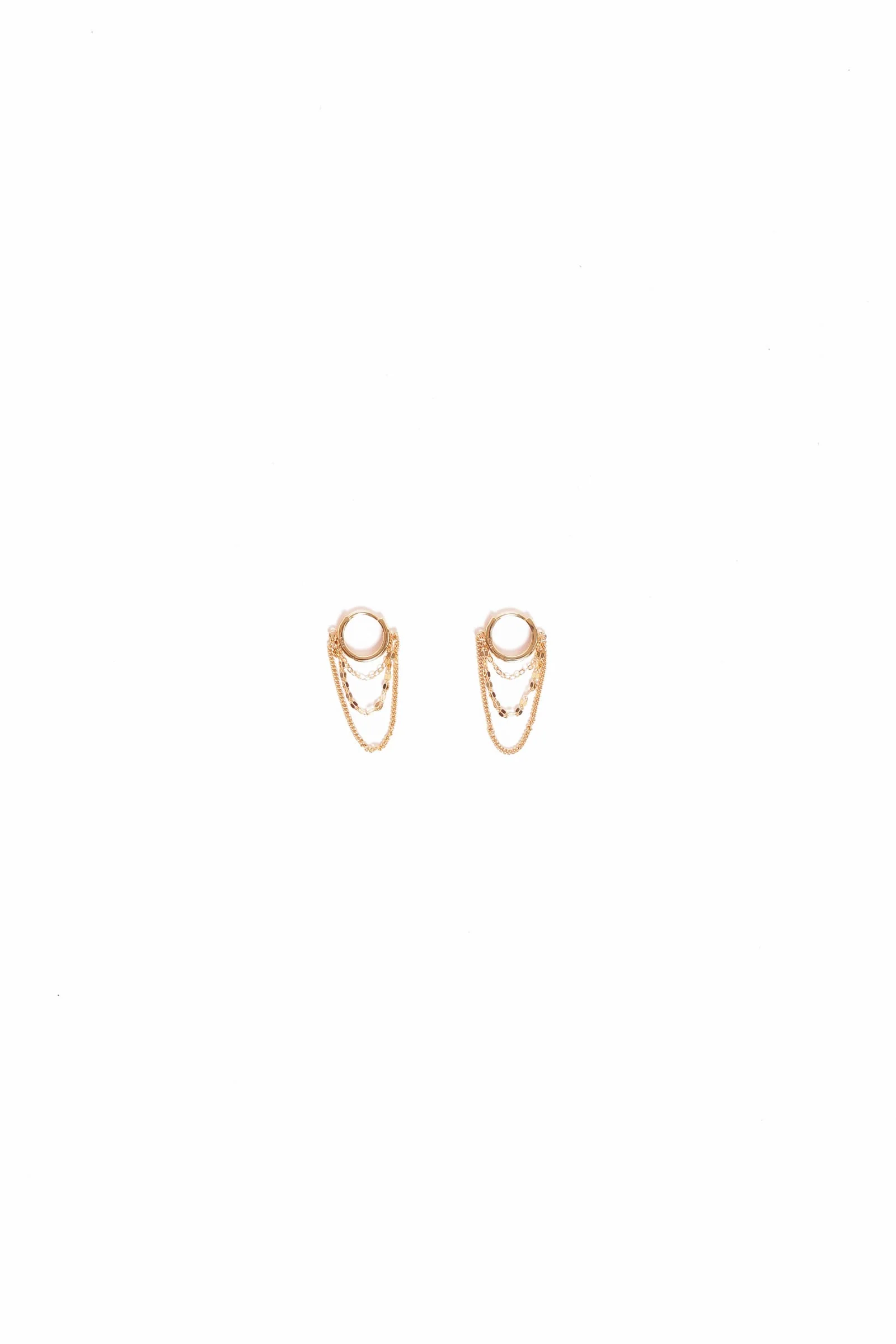 Ava Earrings - Gold - Image 2