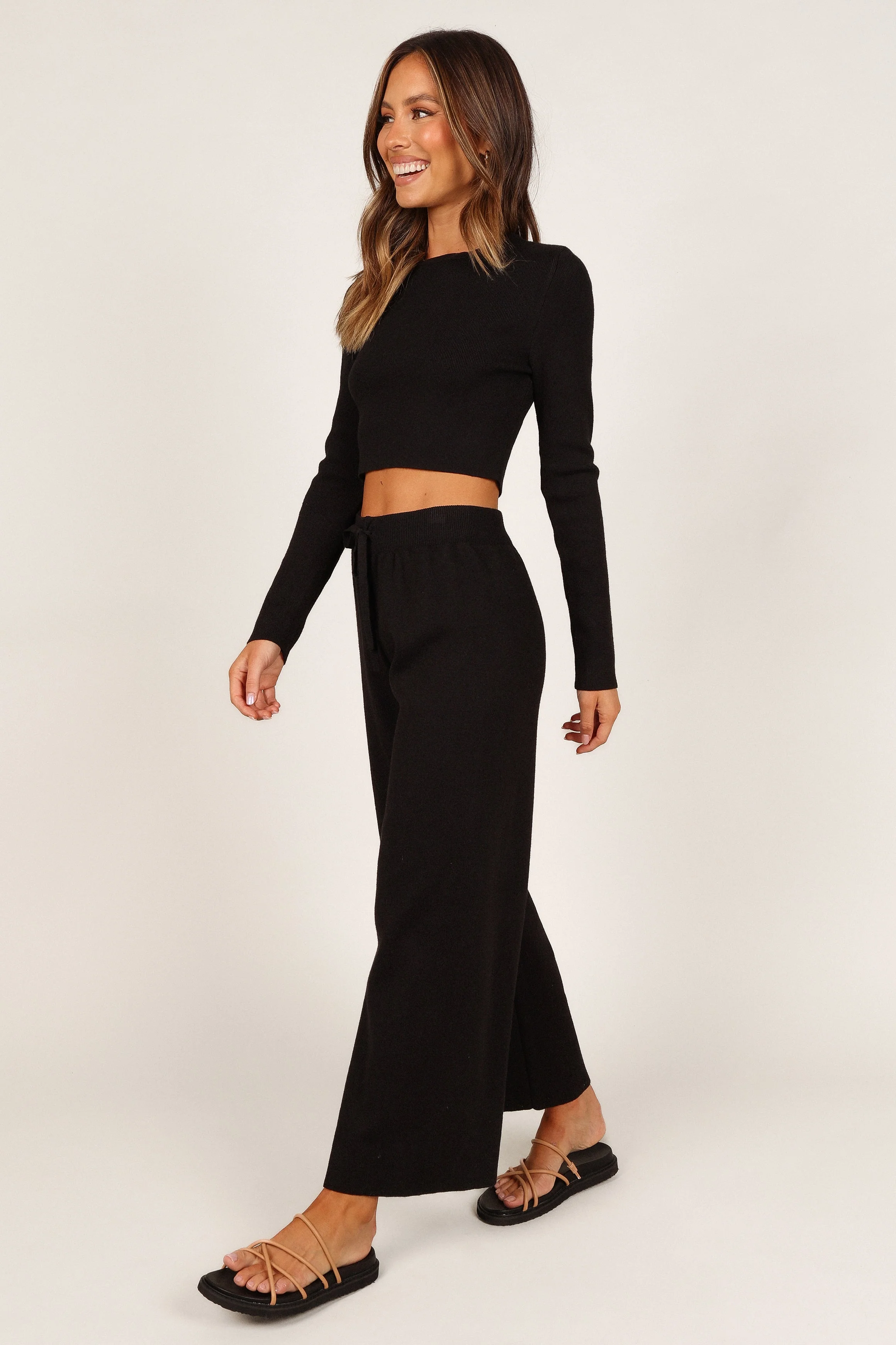 Ayers Long Sleeve Set - Black - Image 2