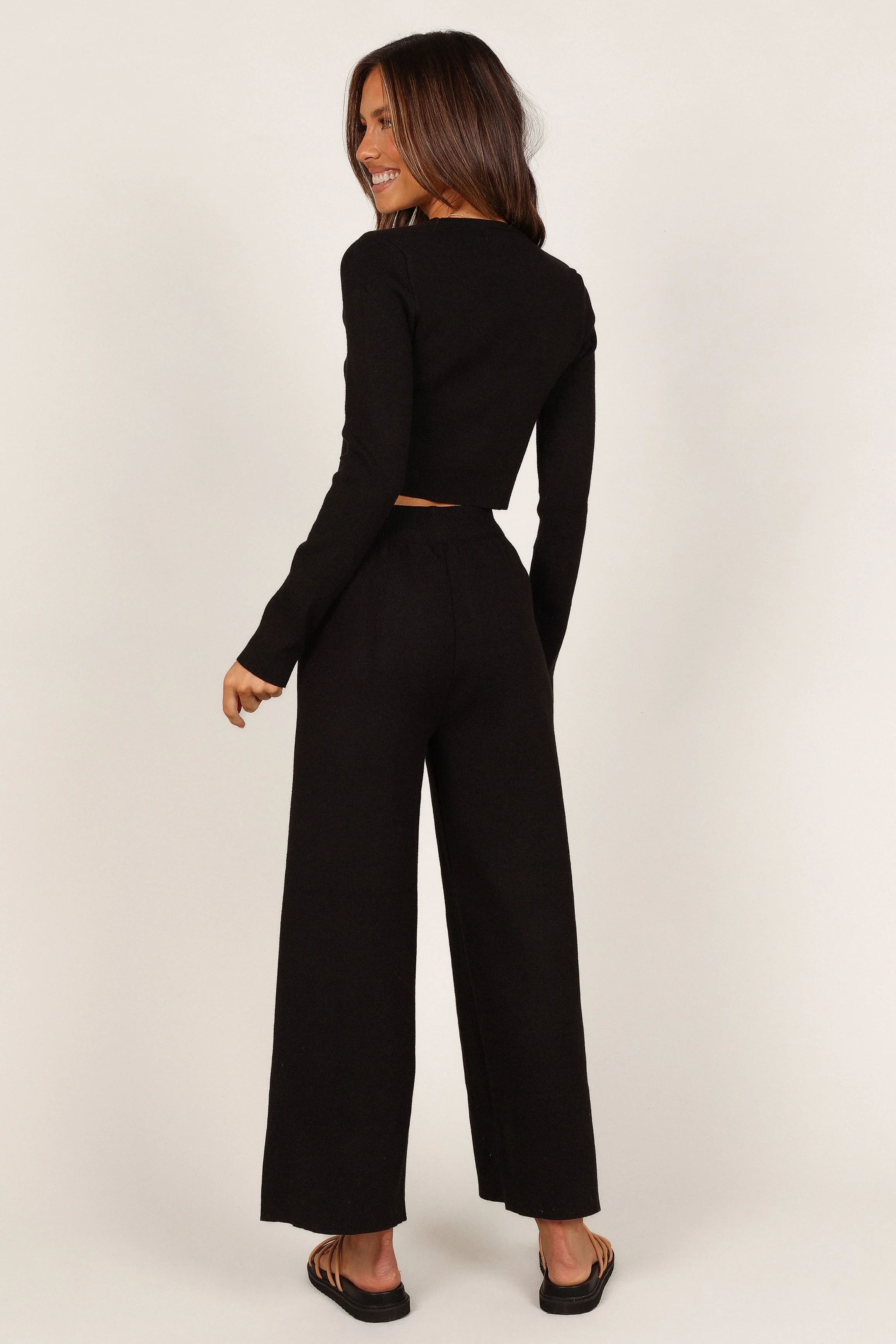 Ayers Long Sleeve Set - Black - Image 5