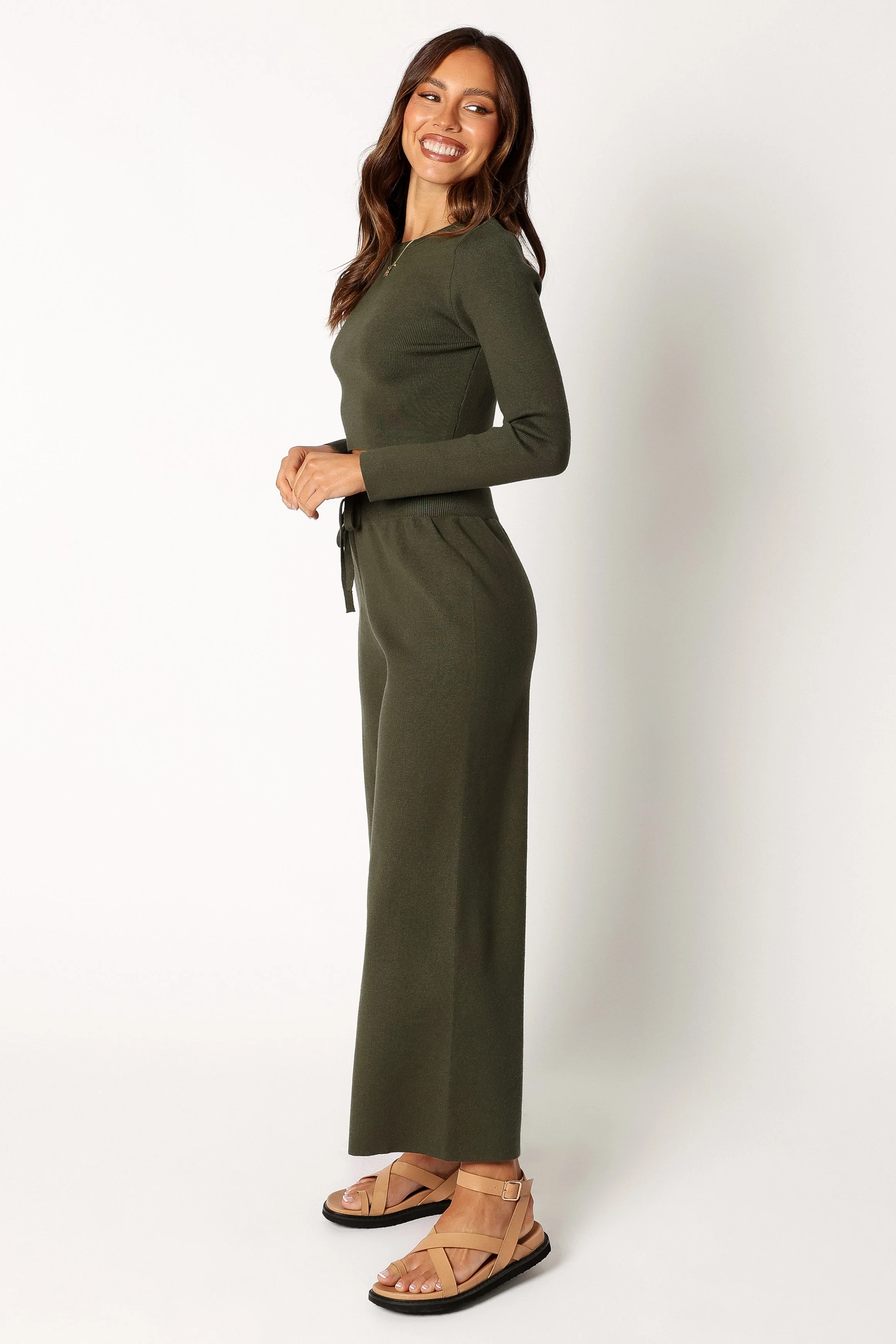 Ayers Long Sleeve Set - Olive - Image 3