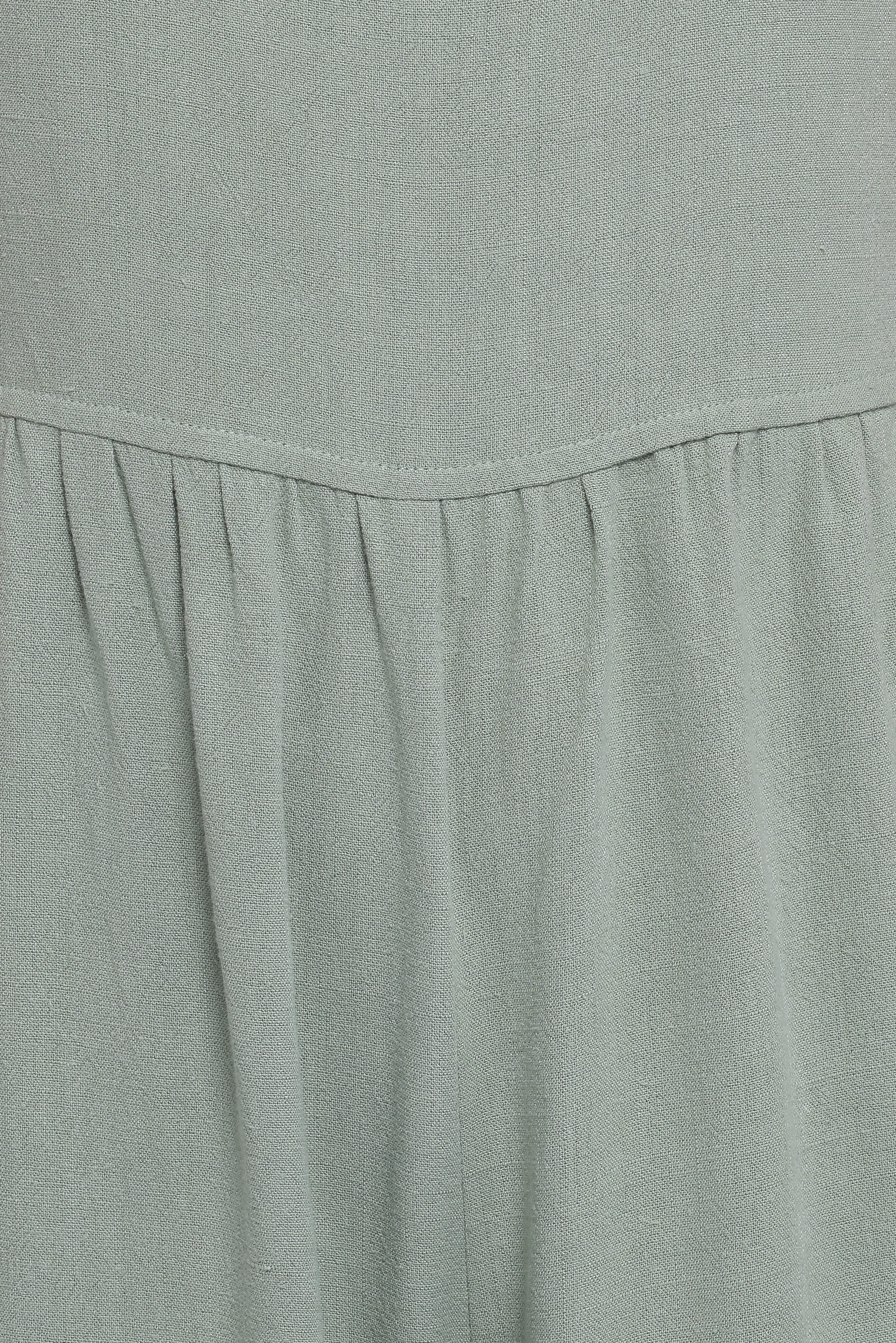 Ayla Linen Jumpsuit - Sage - Image 5