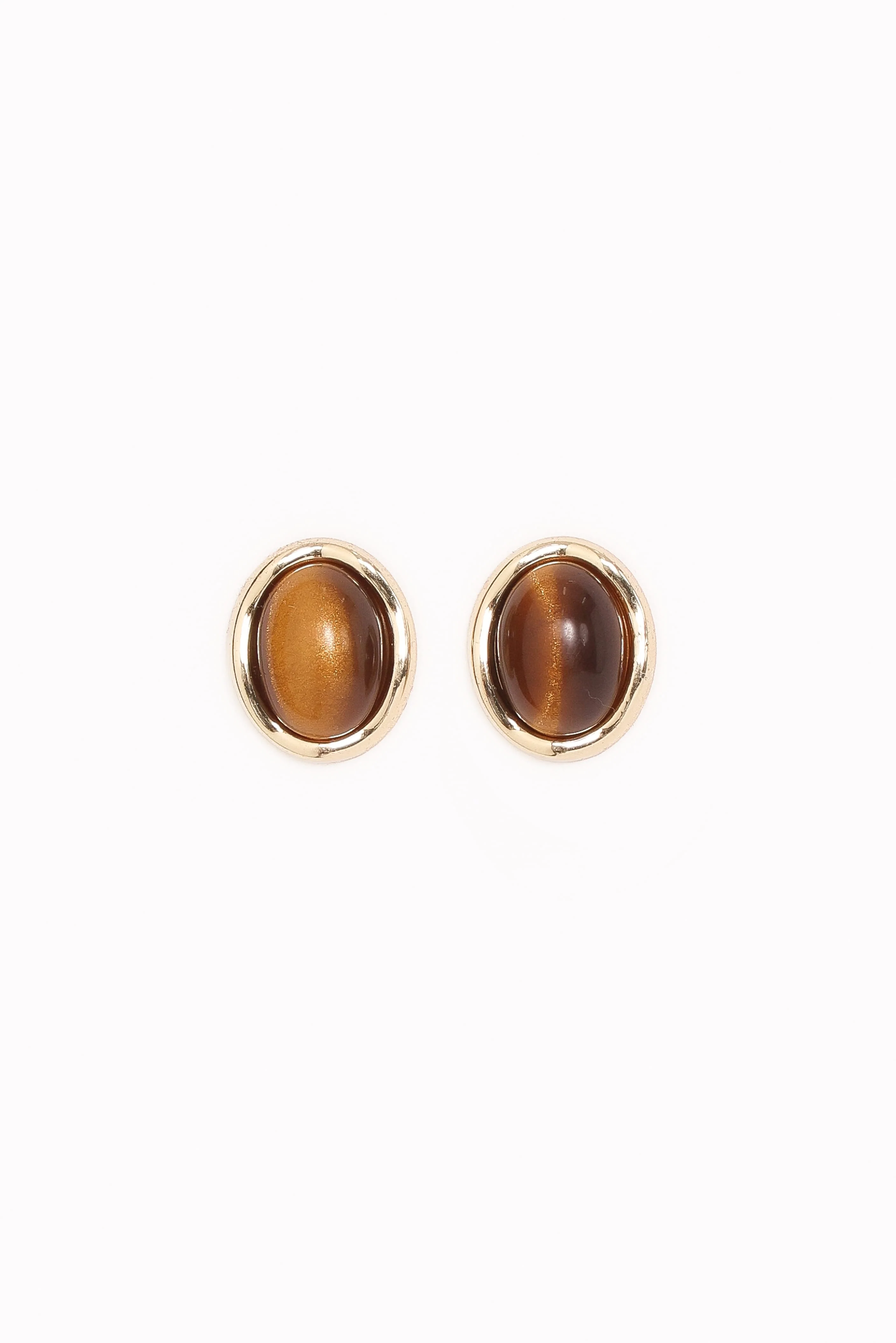 Azalea Stud Earrings - Bronze - Image 4