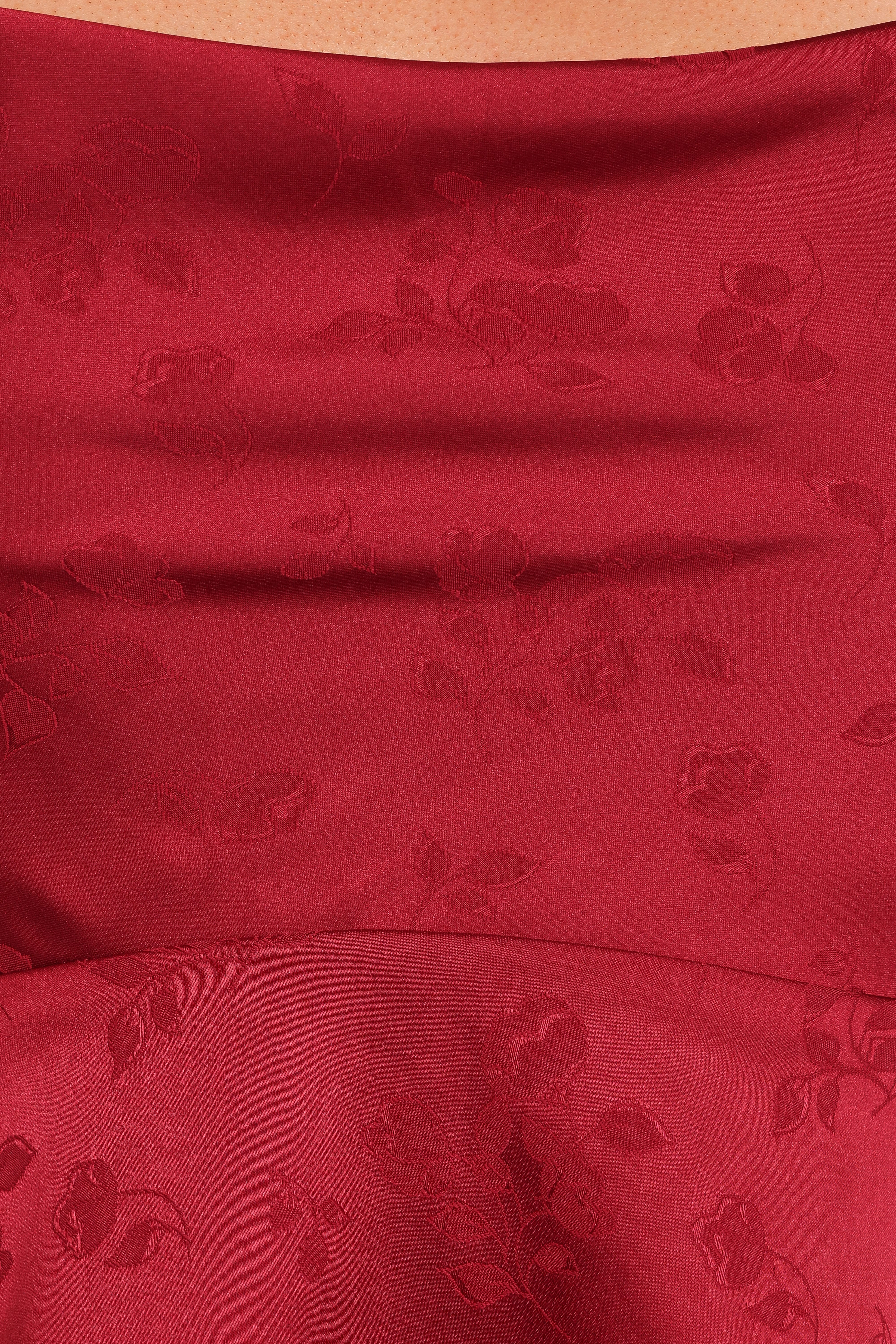 Belle Two Piece Set - Burgundy - Image 8