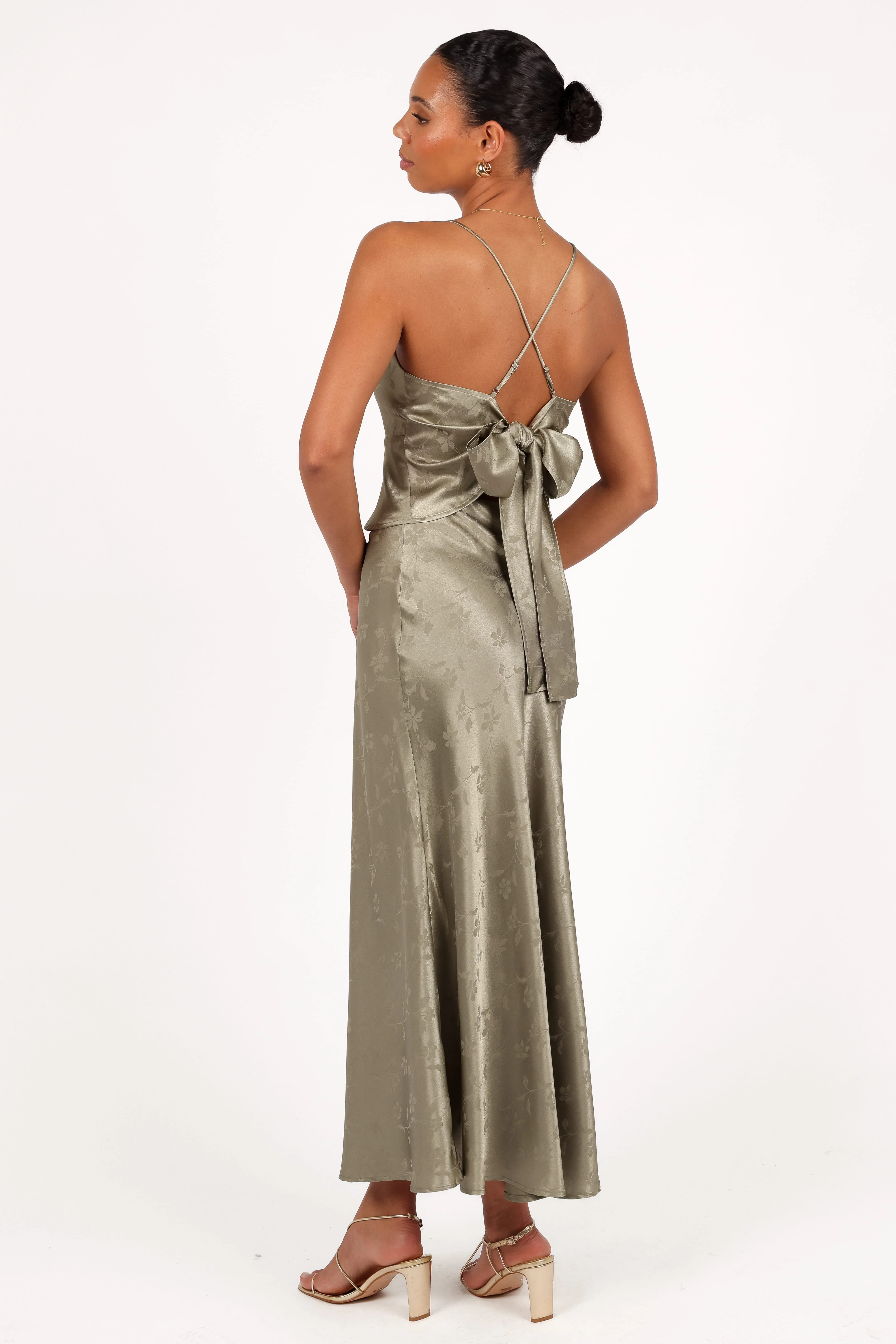 Belle Two Piece Set - Olive - Image 6