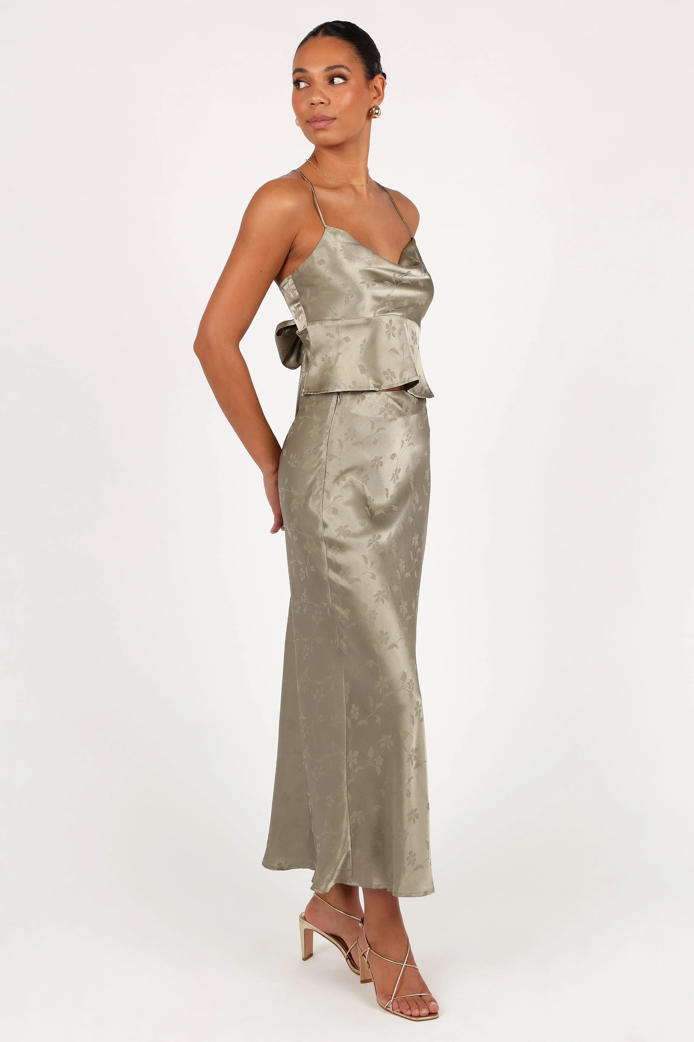 Belle Two Piece Set - Olive - Image 7
