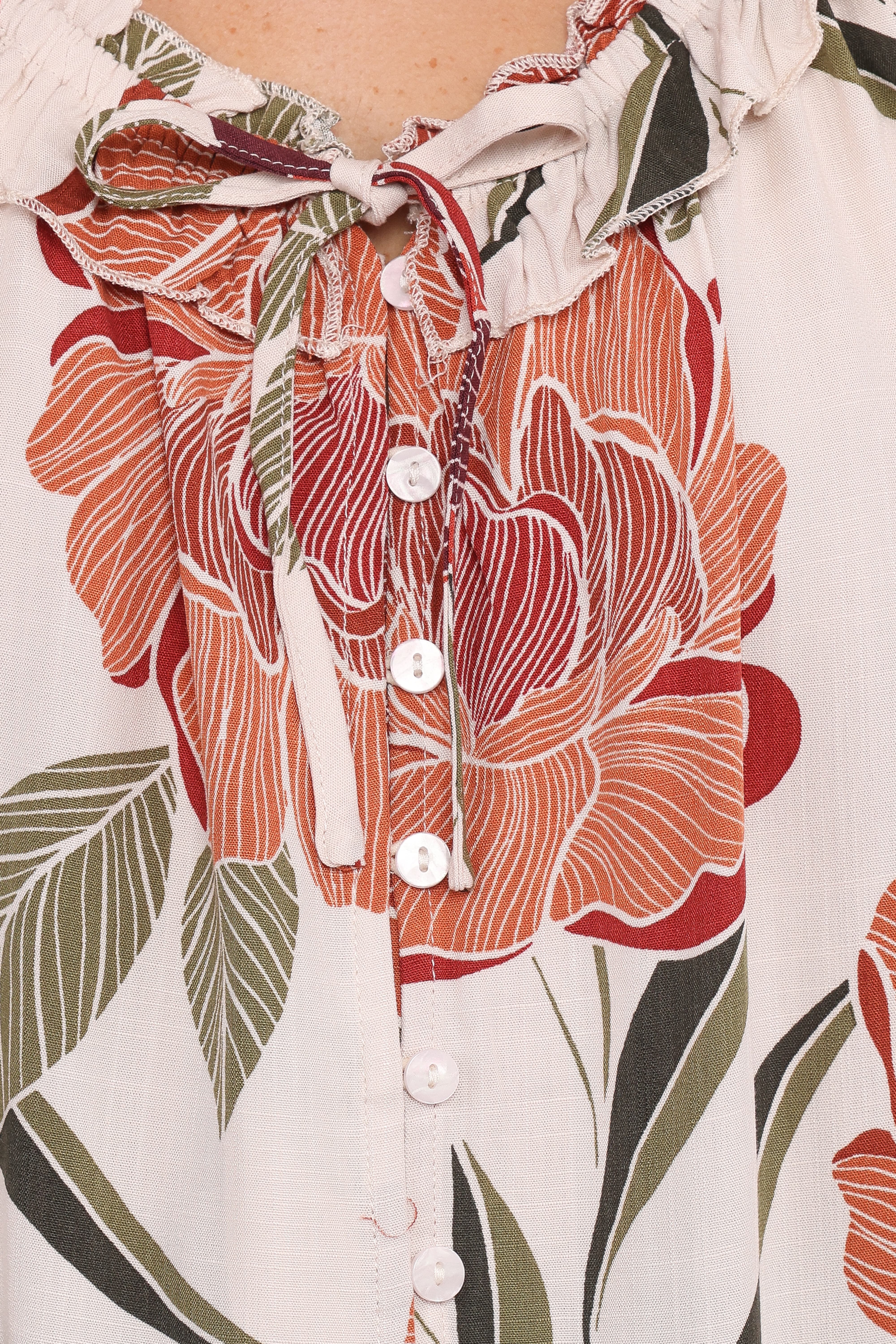 Bertha Top - Fall Floral - Image 7