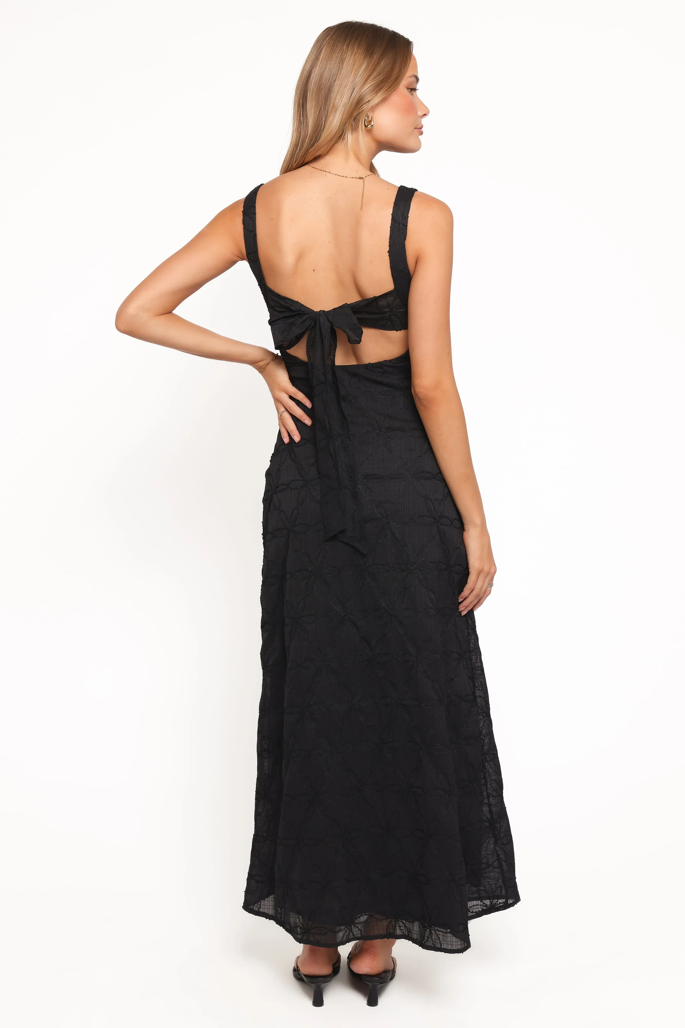 Beryl Maxi Dress - Black - Image 4