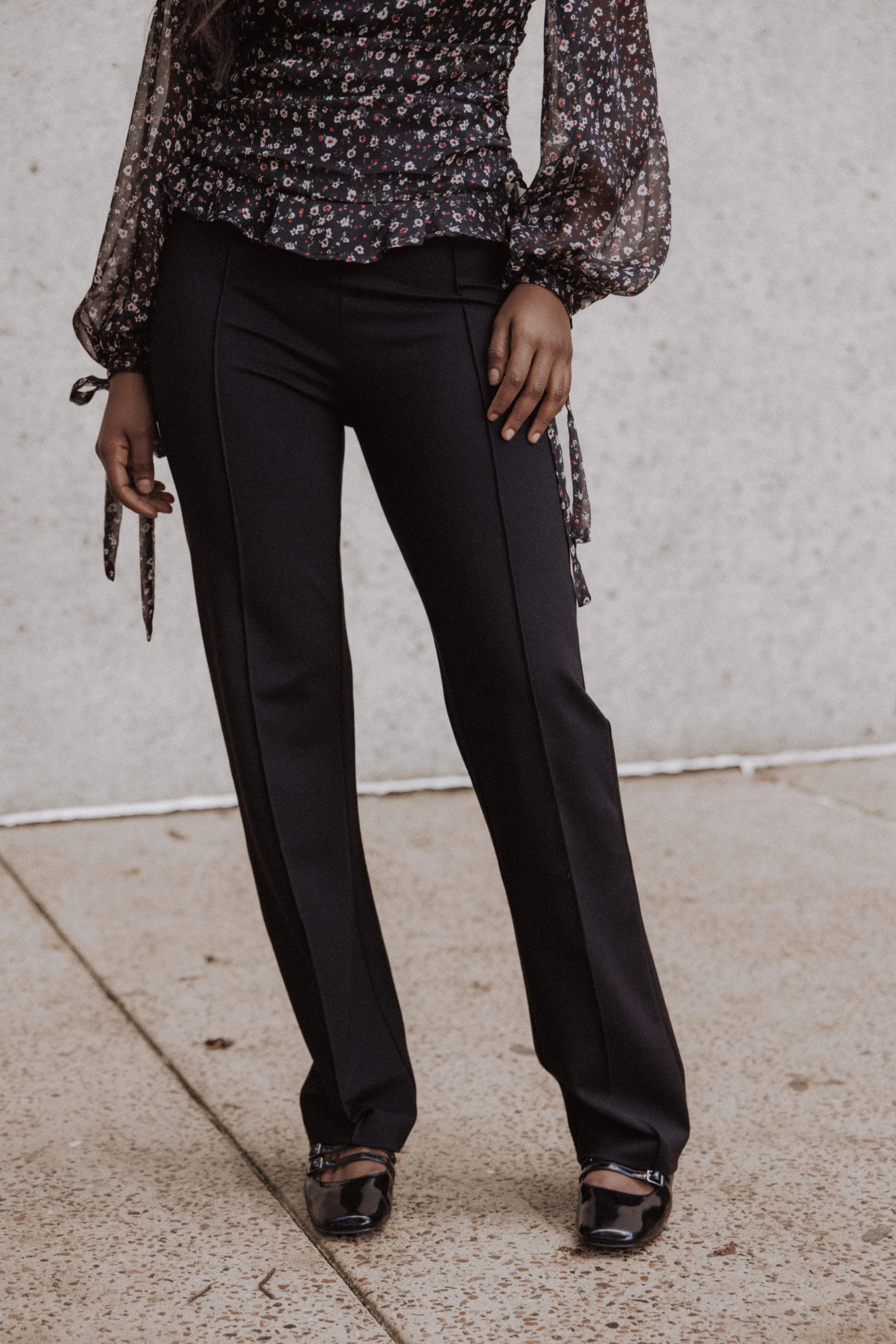 Beth Ponte Pants - Black