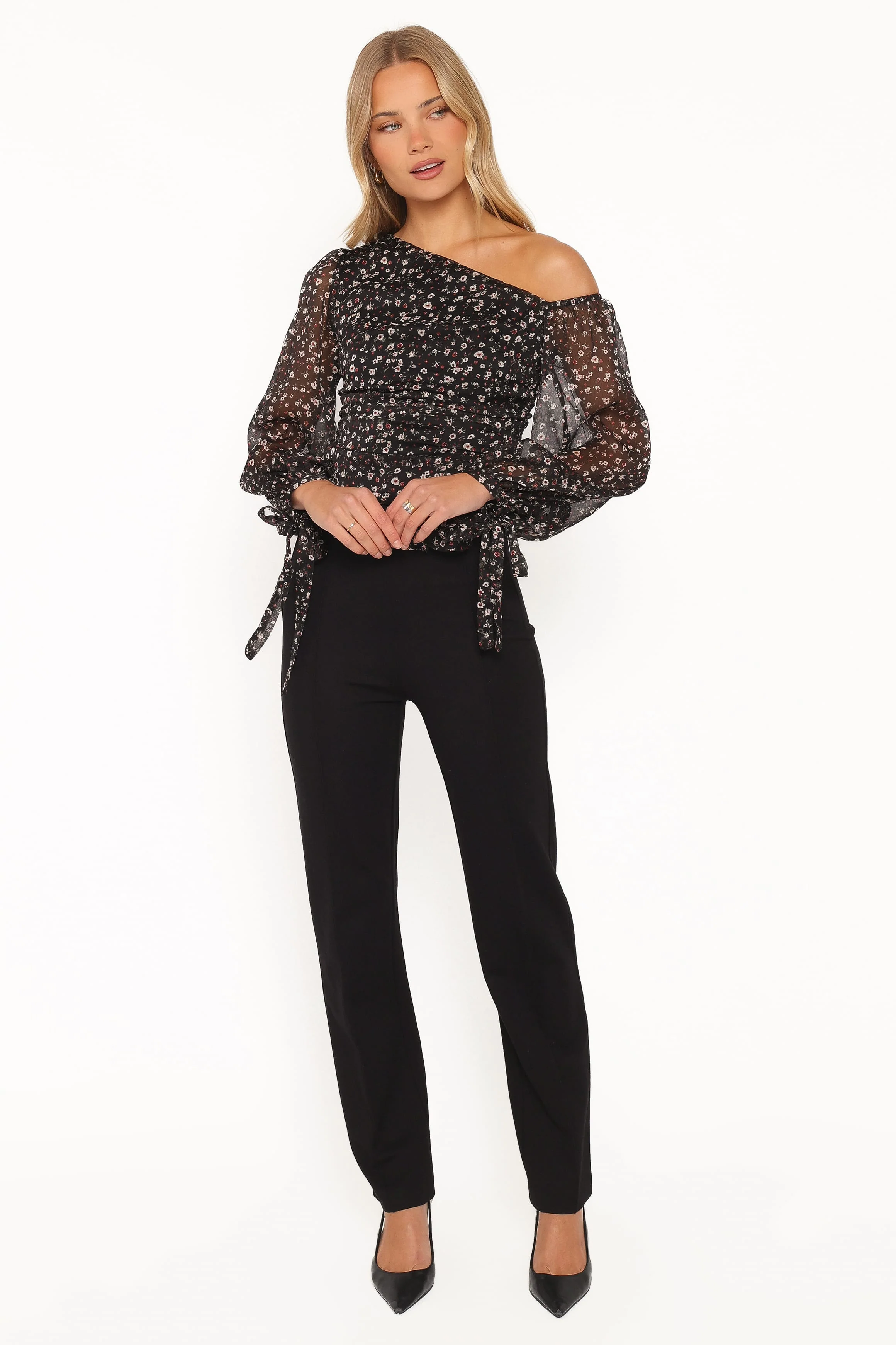 Beth Ponte Pants - Black - Image 2