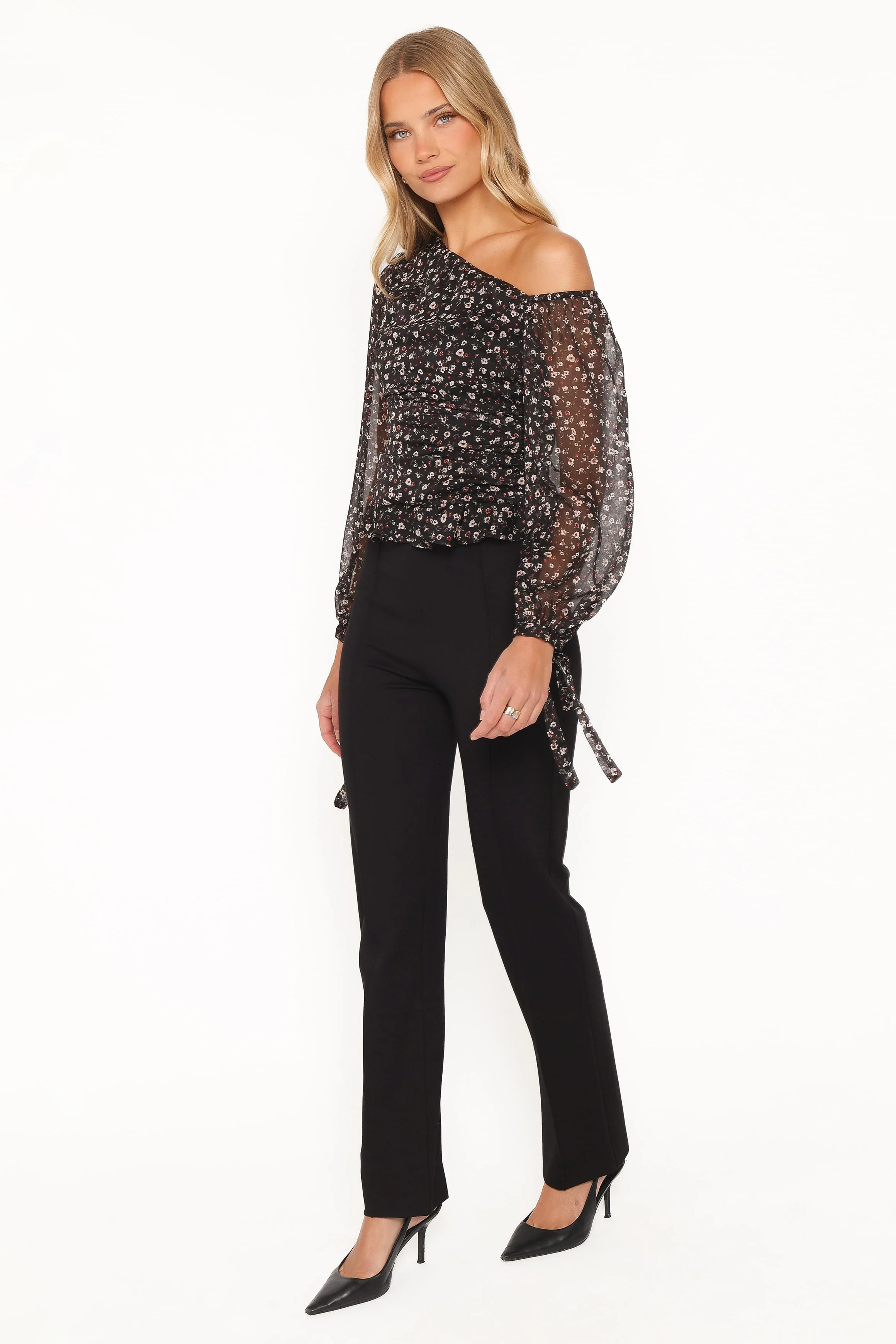 Beth Ponte Pants - Black - Image 4