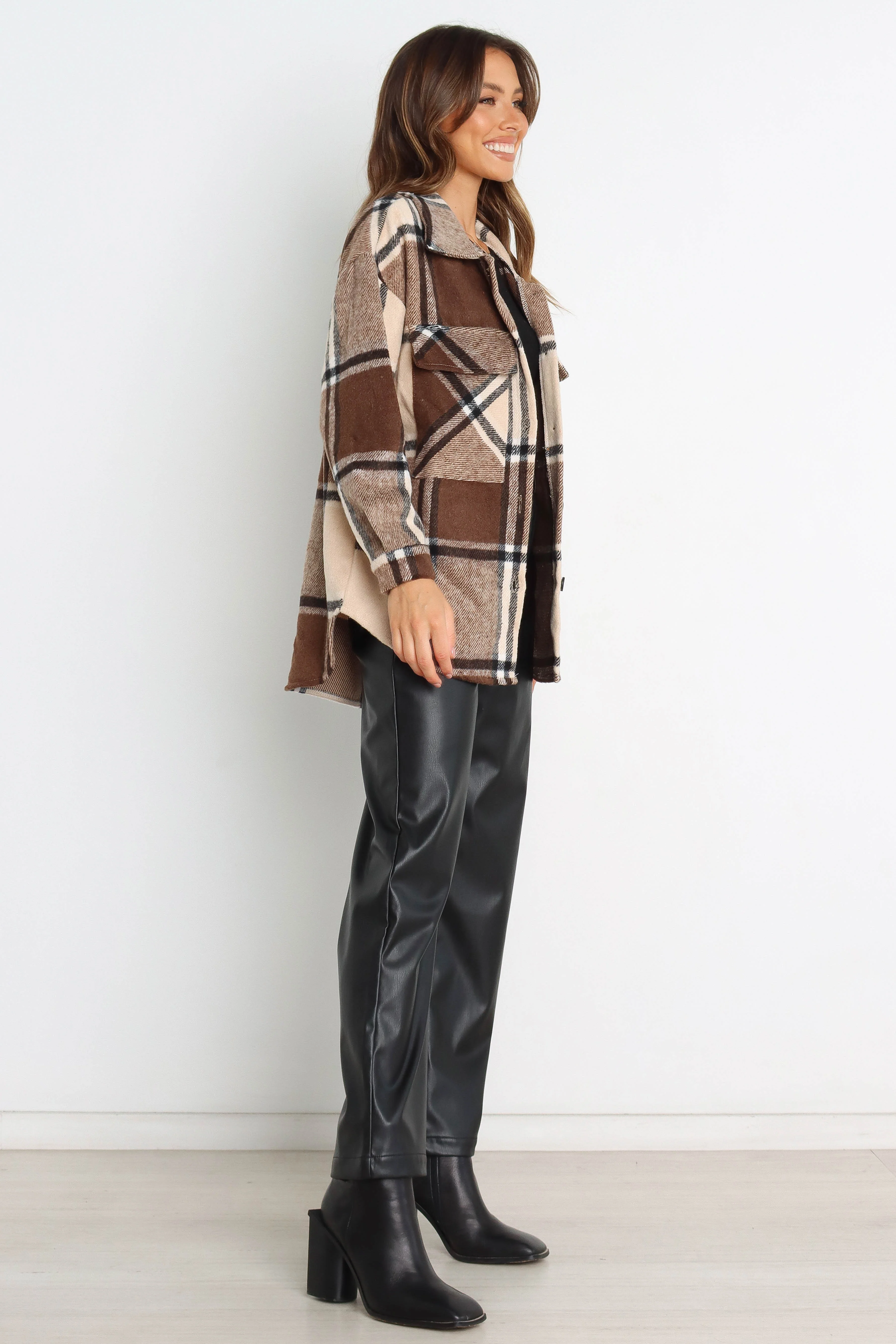 Bianca Jacket - Brown - Image 4