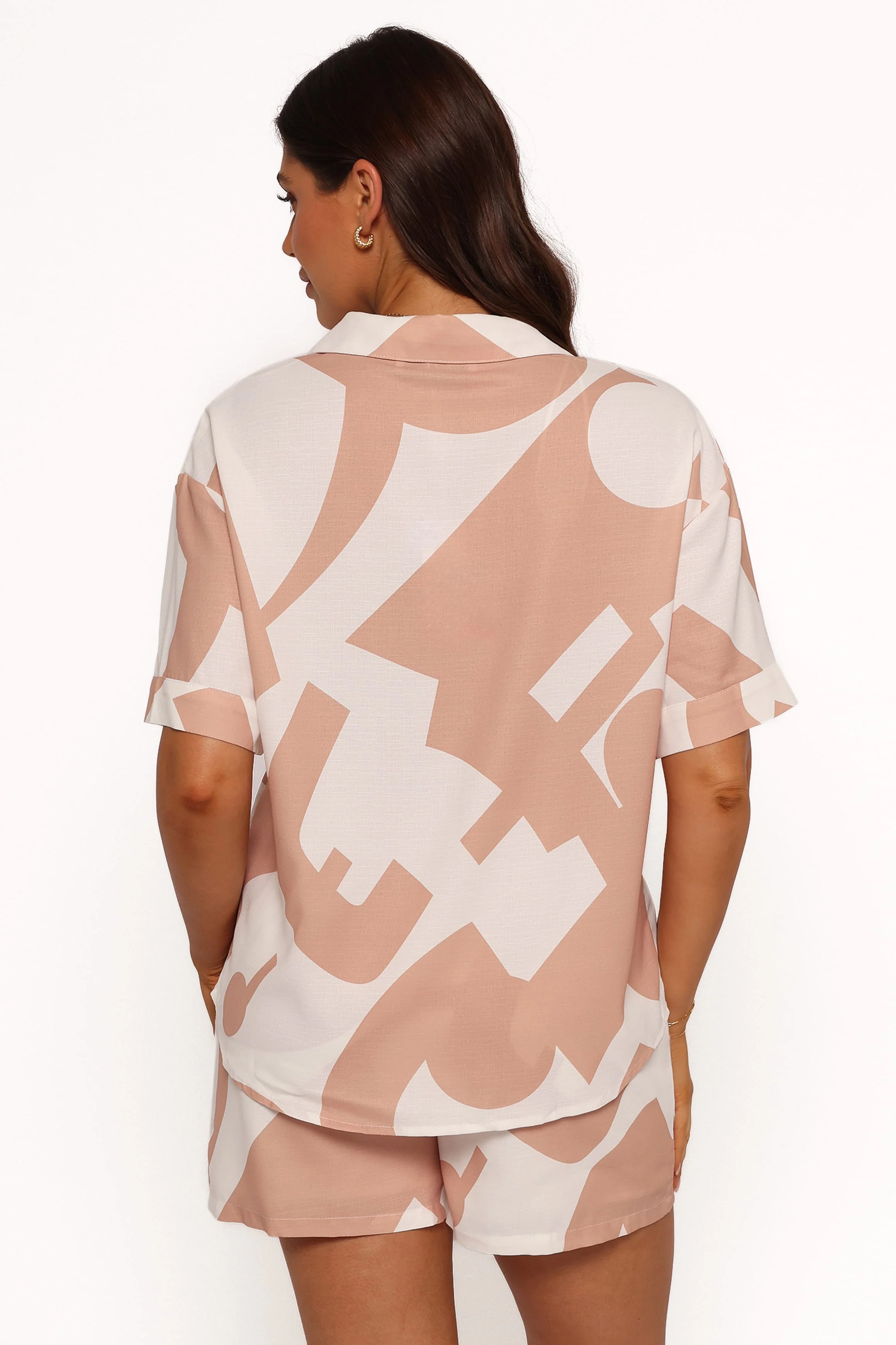 Bobbi Short Set - Beige Cream - Image 4