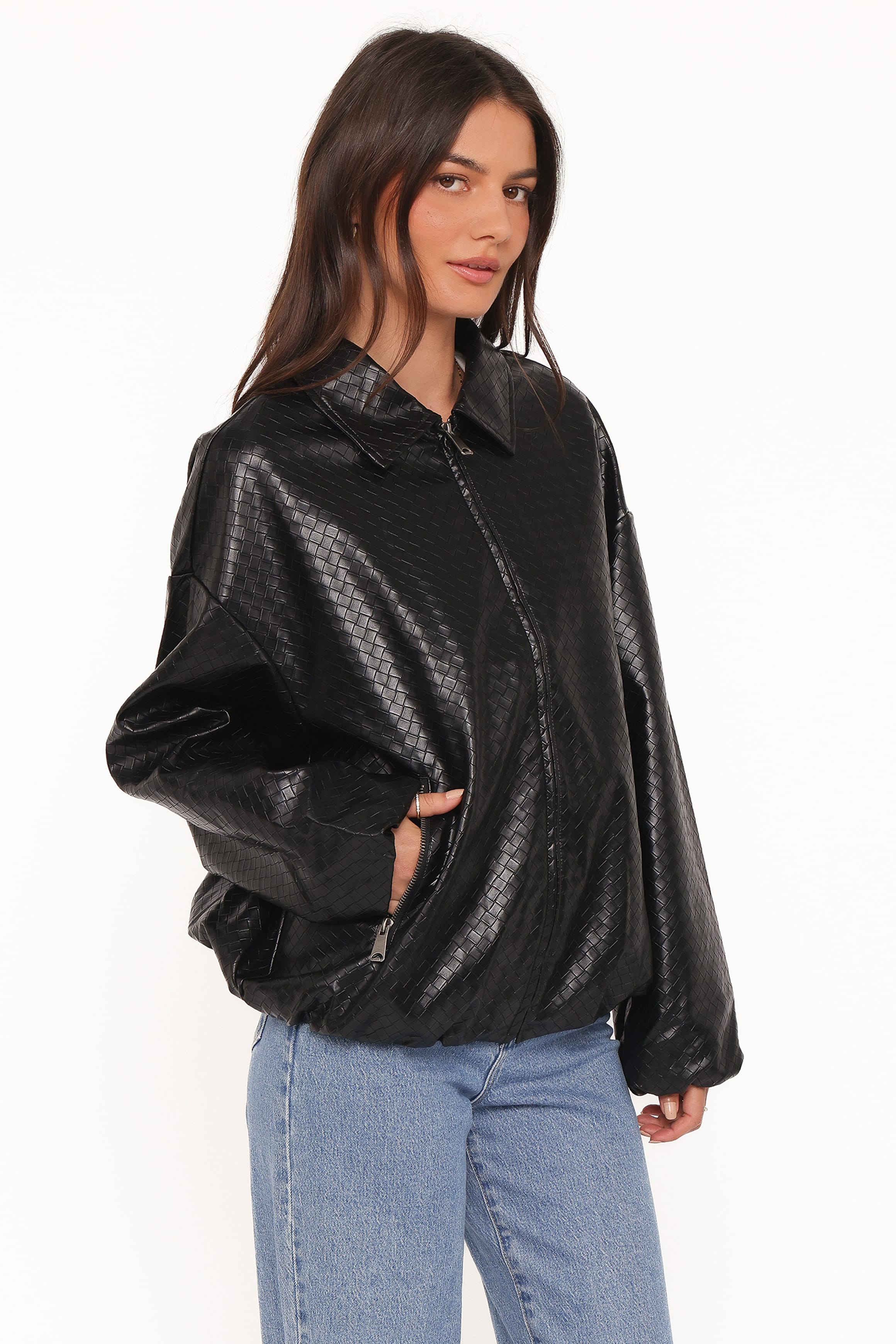 Bobbie Bomber Jacket - Black - Image 3
