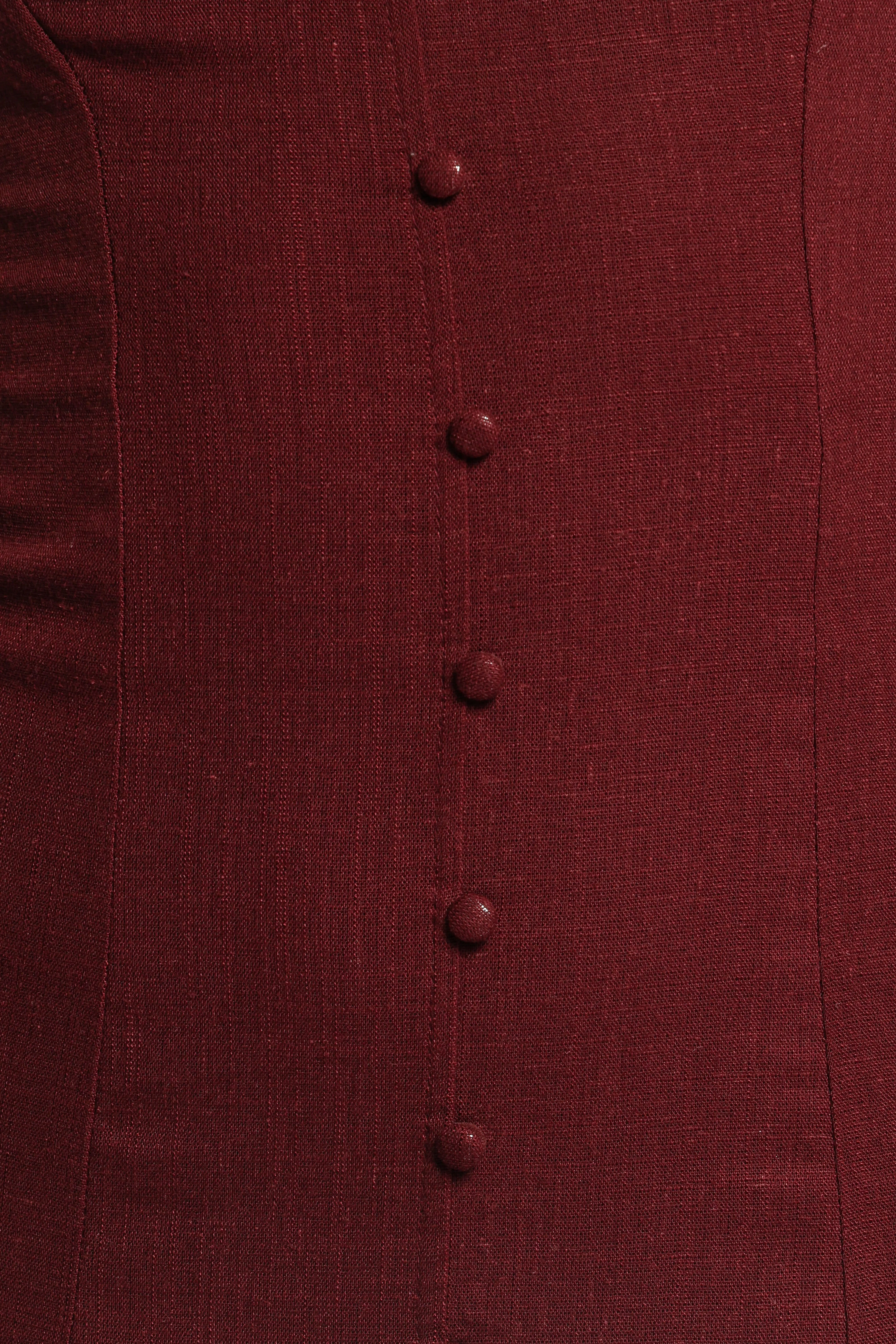 Brisa Maxi Dress - Cherry - Image 7