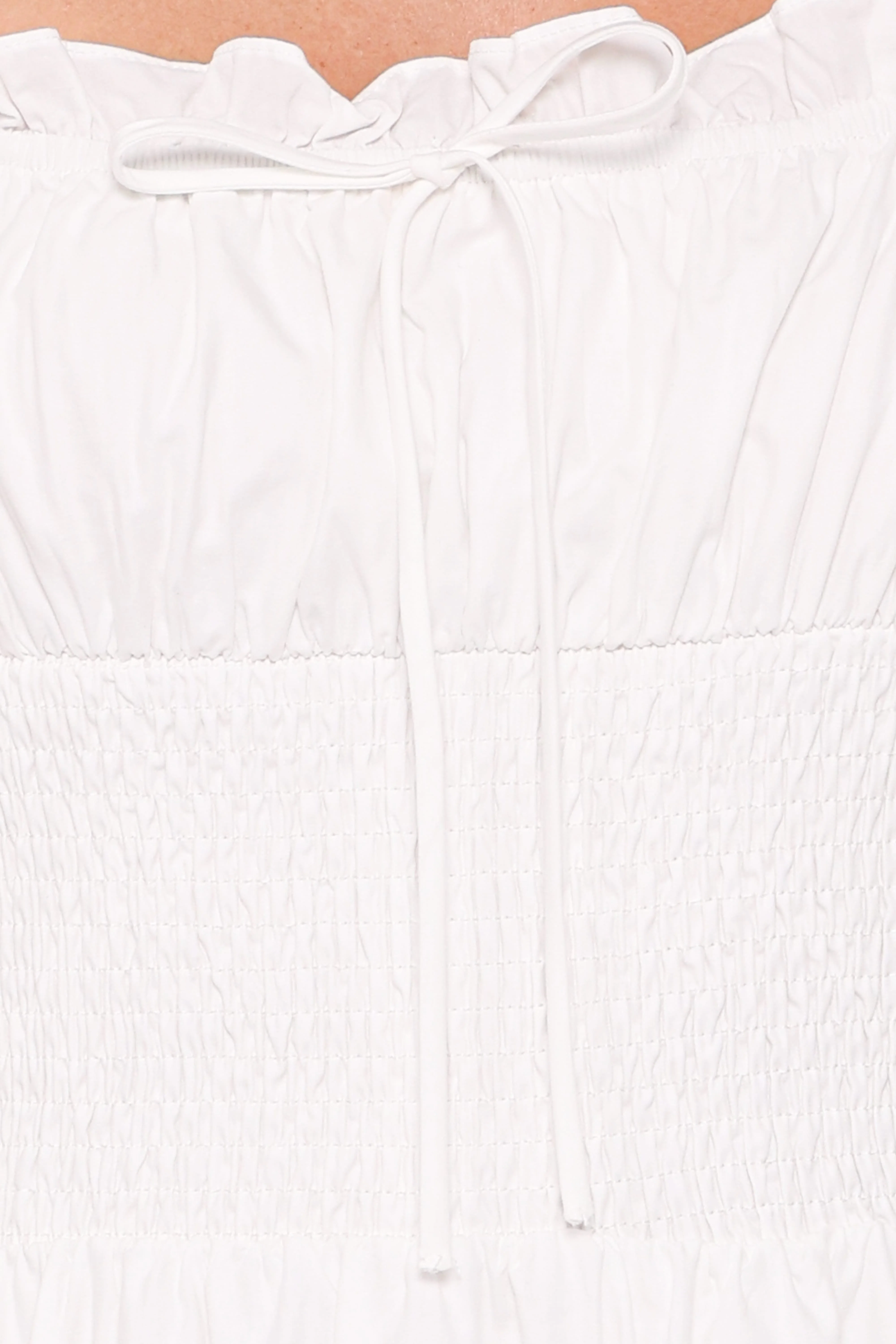 Bronte Midi Dress - White - Image 6