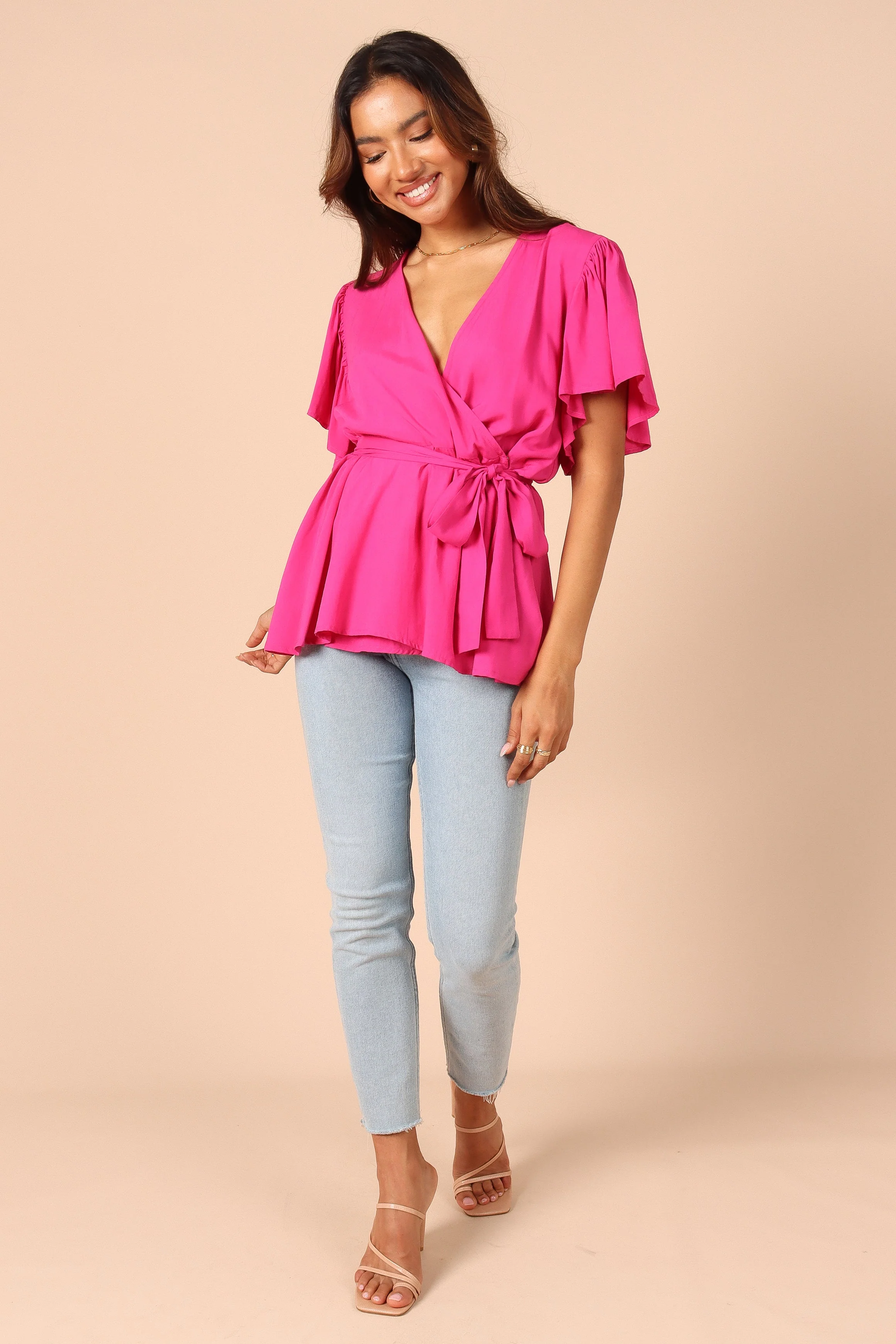 Bronte Top - Hot Pink - Image 6