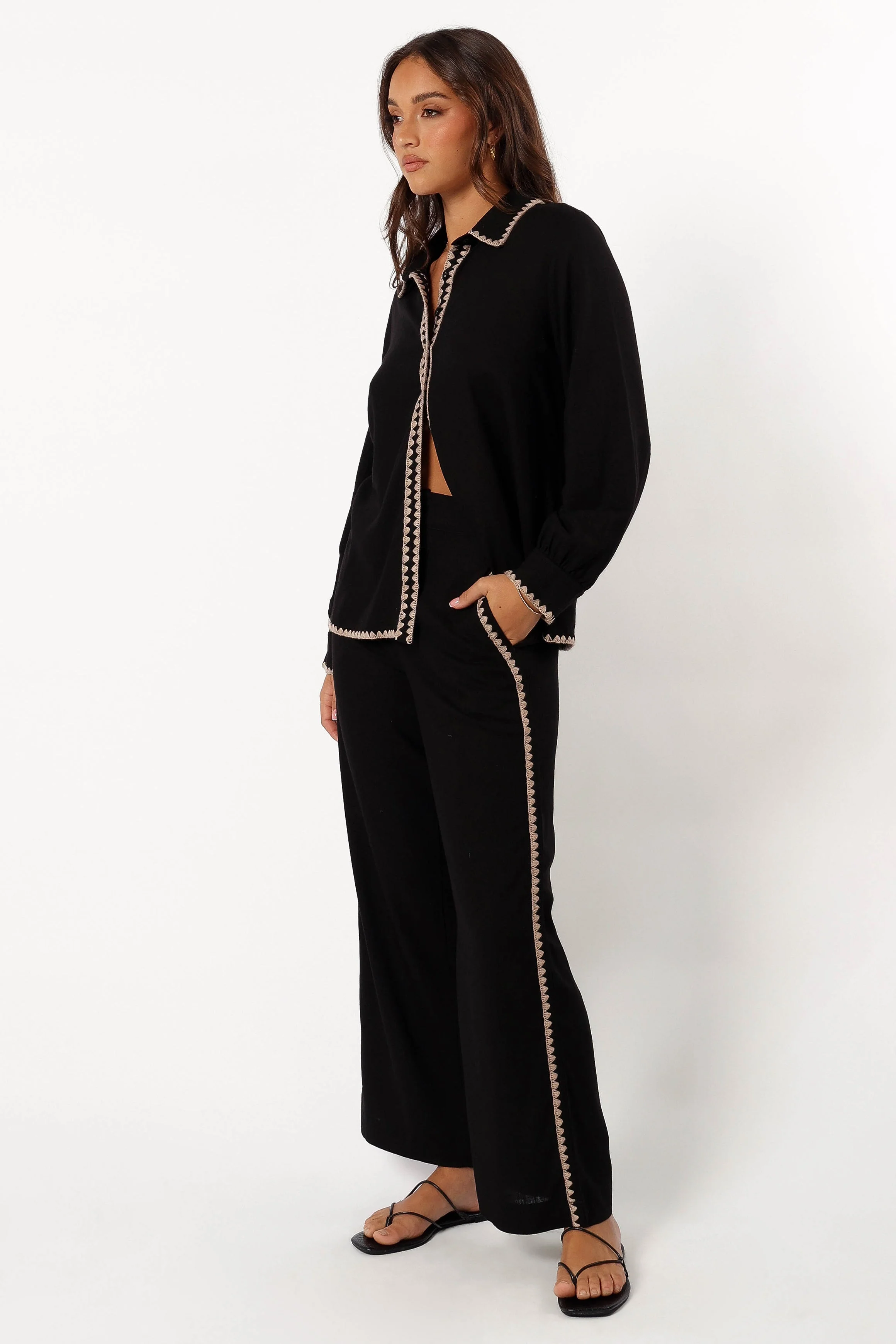 Calyse Pants - Black - Image 3