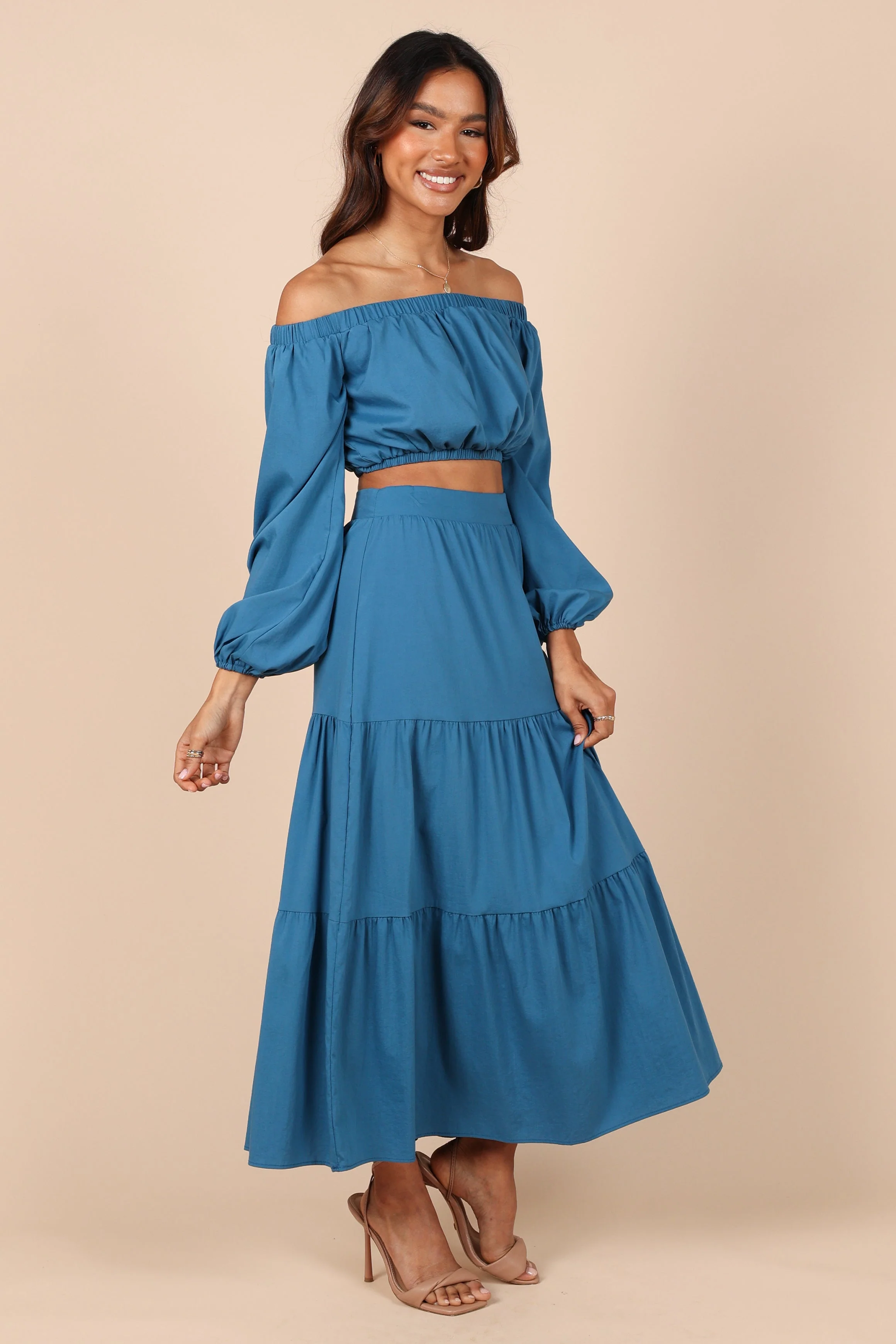 Carlotta Two Piece Set - Blue - Image 4