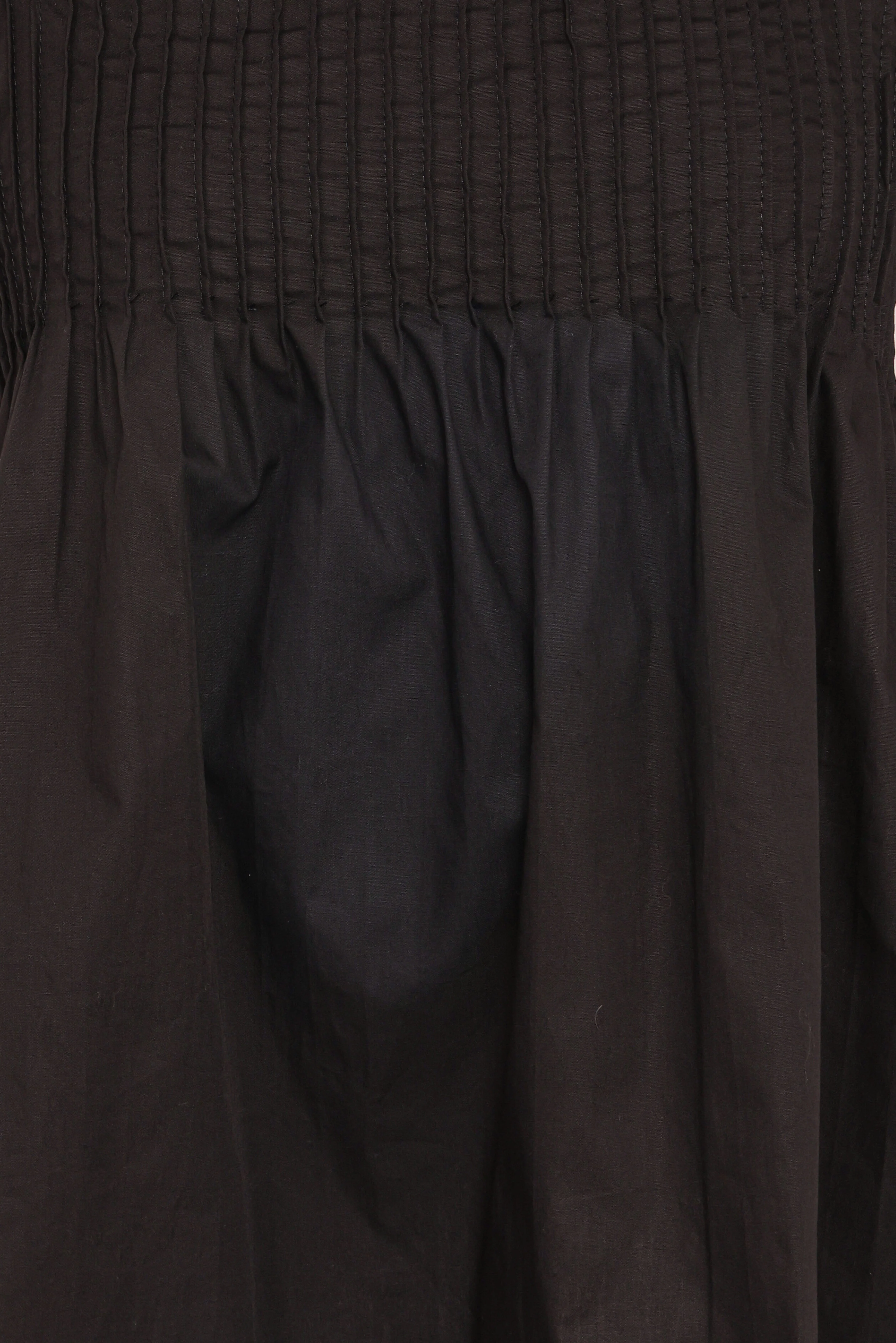 Carson Pleated Top - Black - Image 7