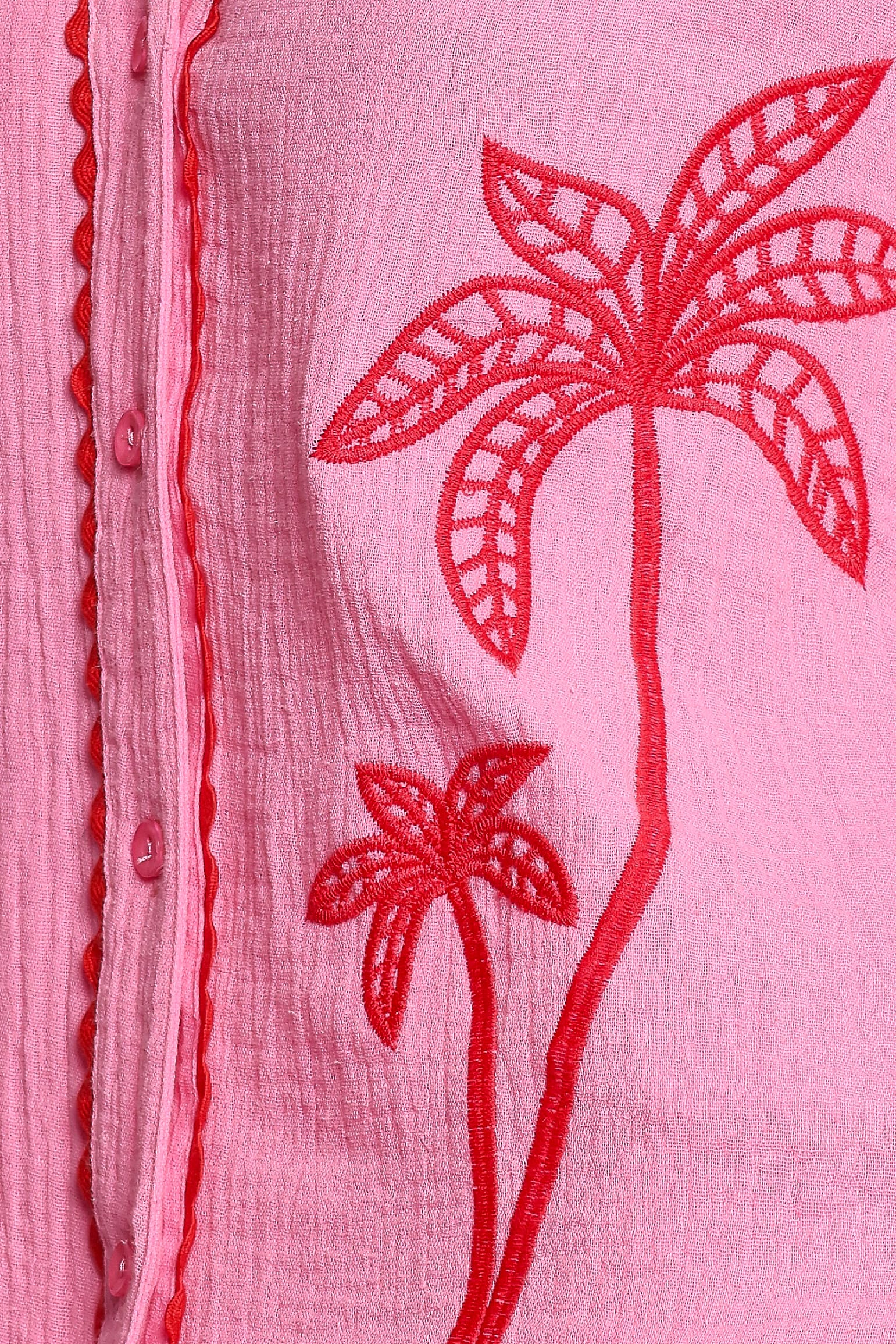 Catalina Short Sleeve Shirt - Pink - Image 6