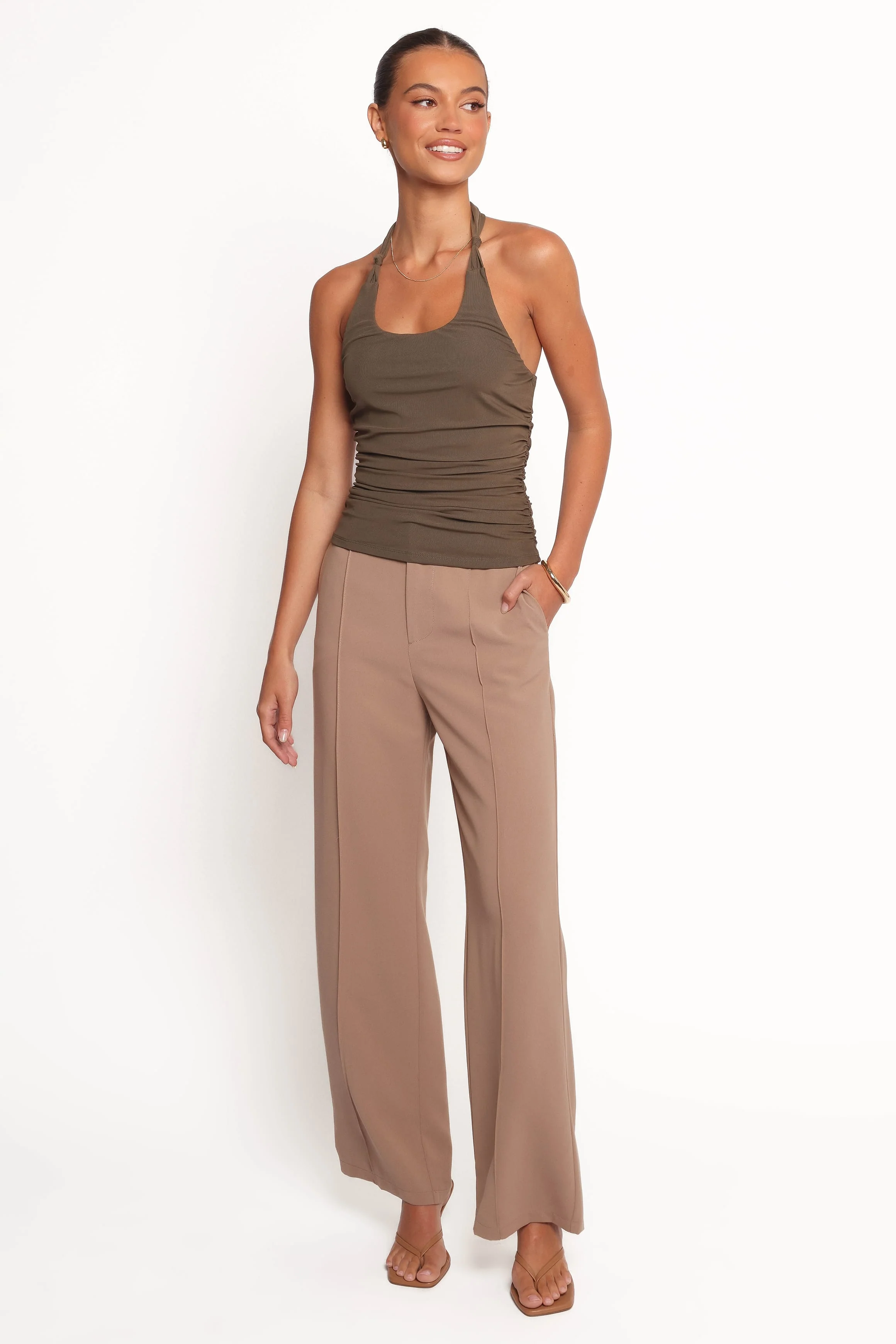 Celia Pants - Mocha - Image 2